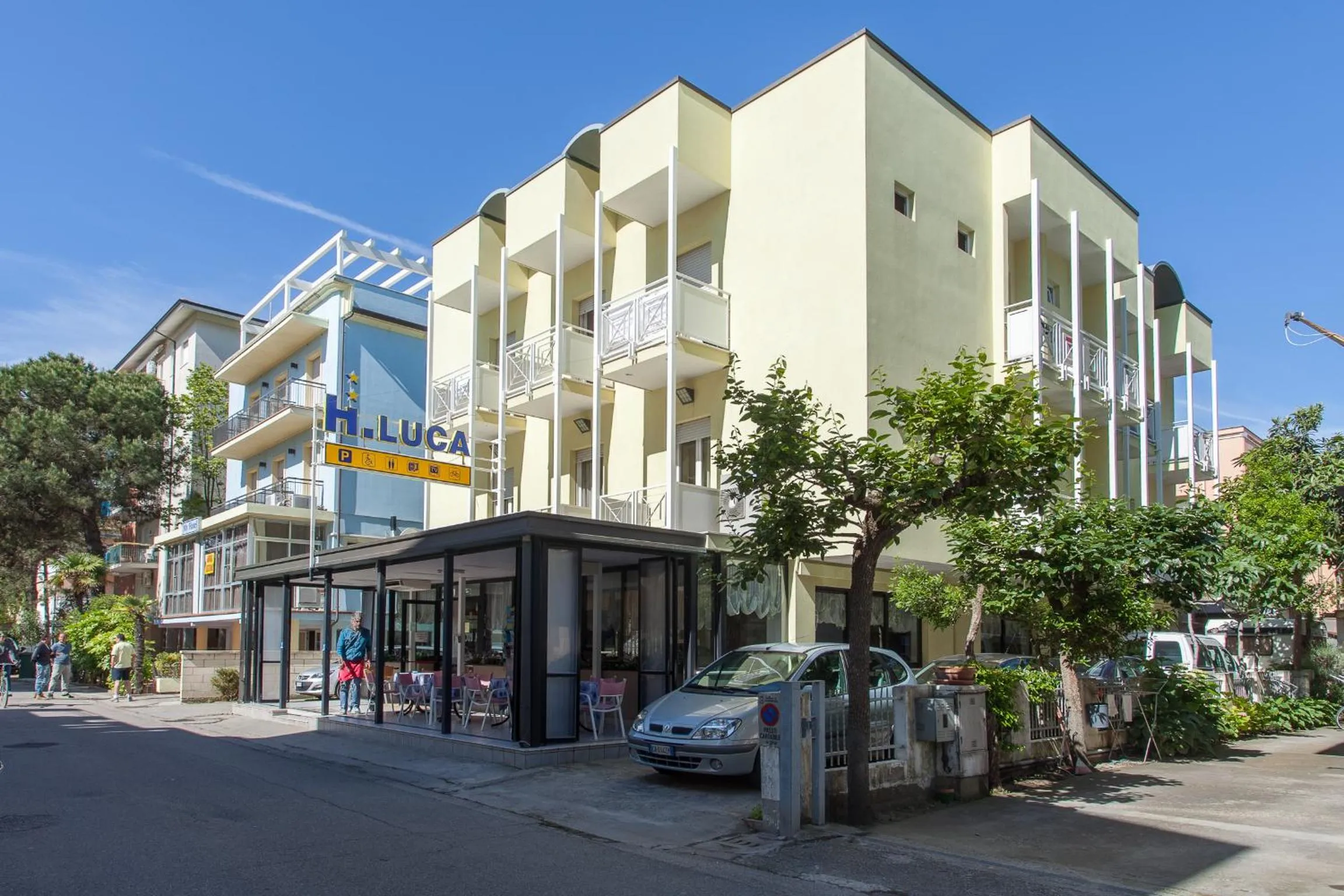 Property building in Hotel Luca