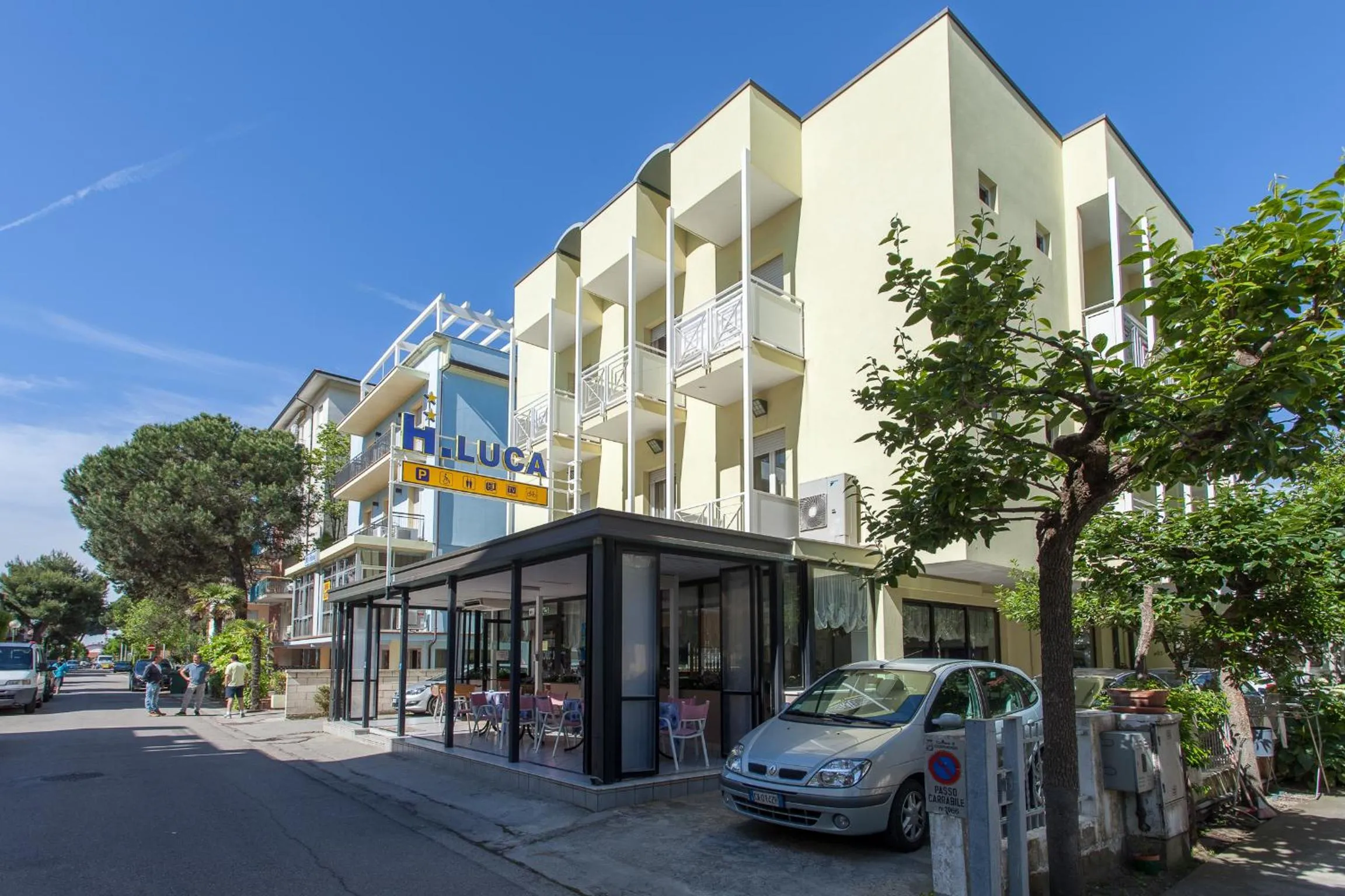 Property building in Hotel Luca