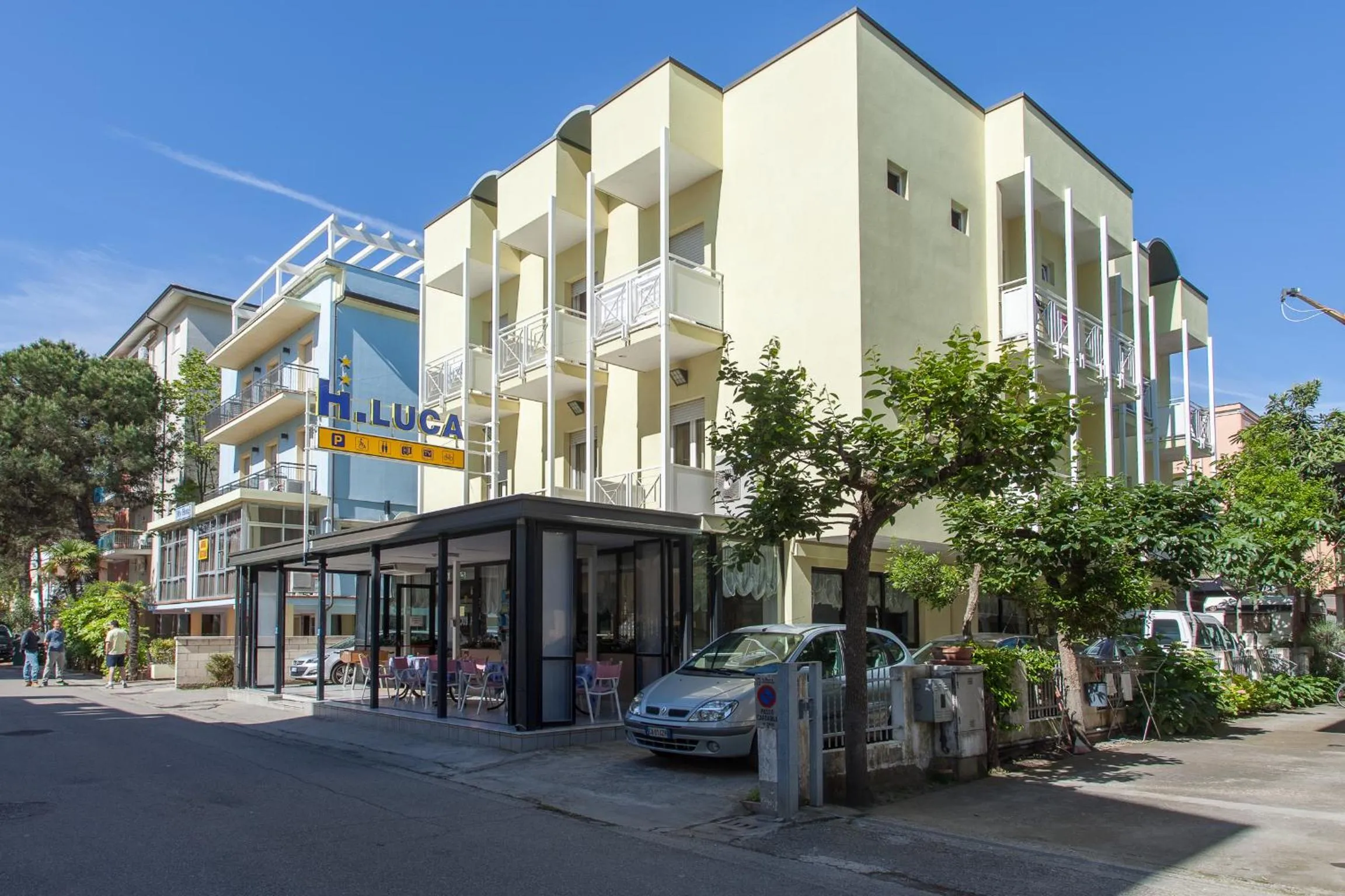 Property building in Hotel Luca