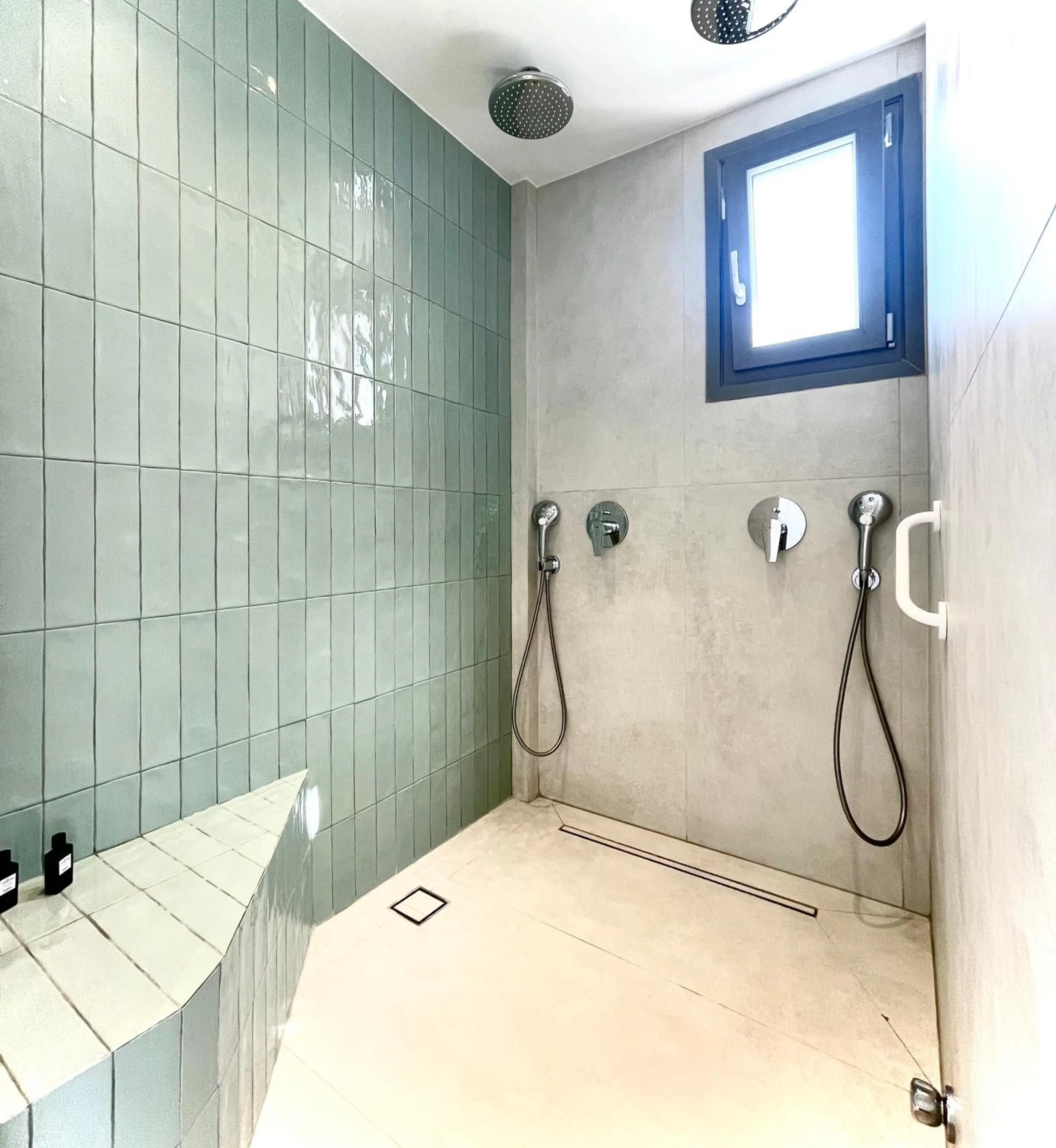 Shower in Lilly Residence-All Sea View Suites, Adults Only