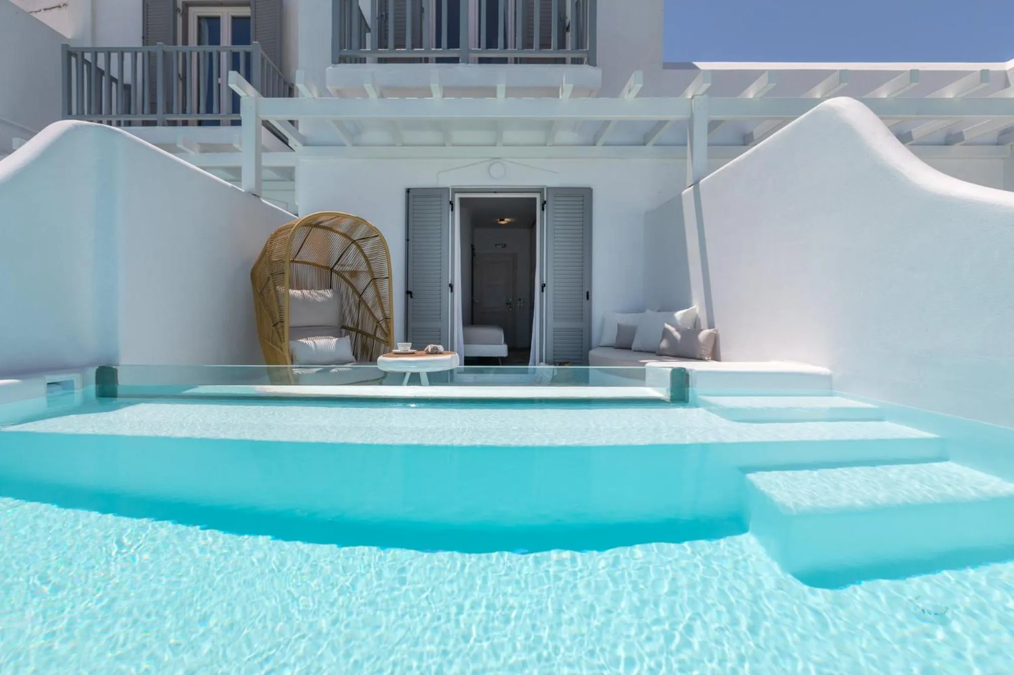 Balcony/Terrace in Lilly Residence-All Sea View Suites, Adults Only