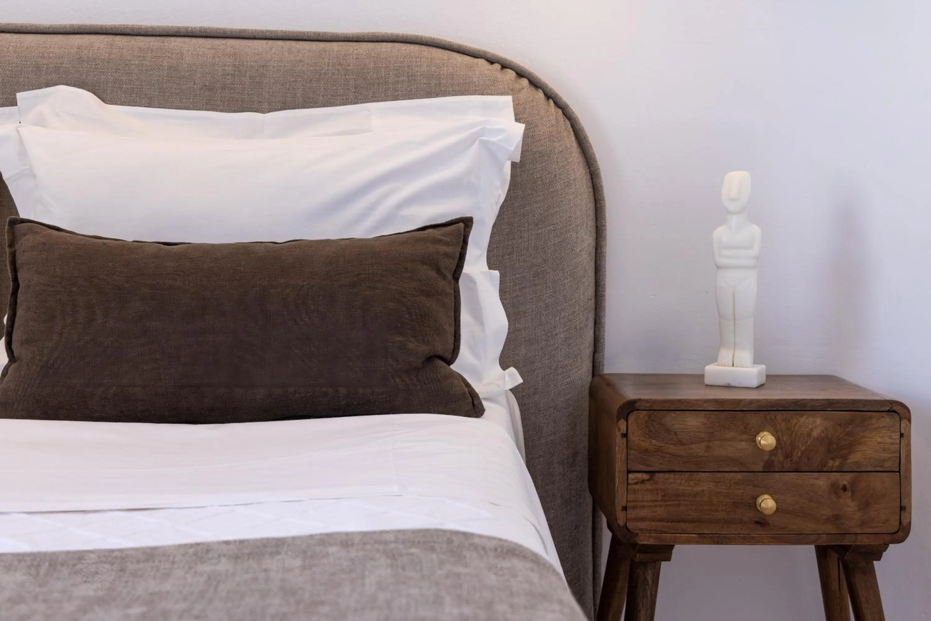 Bed in Lilly Residence-All Sea View Suites, Adults Only