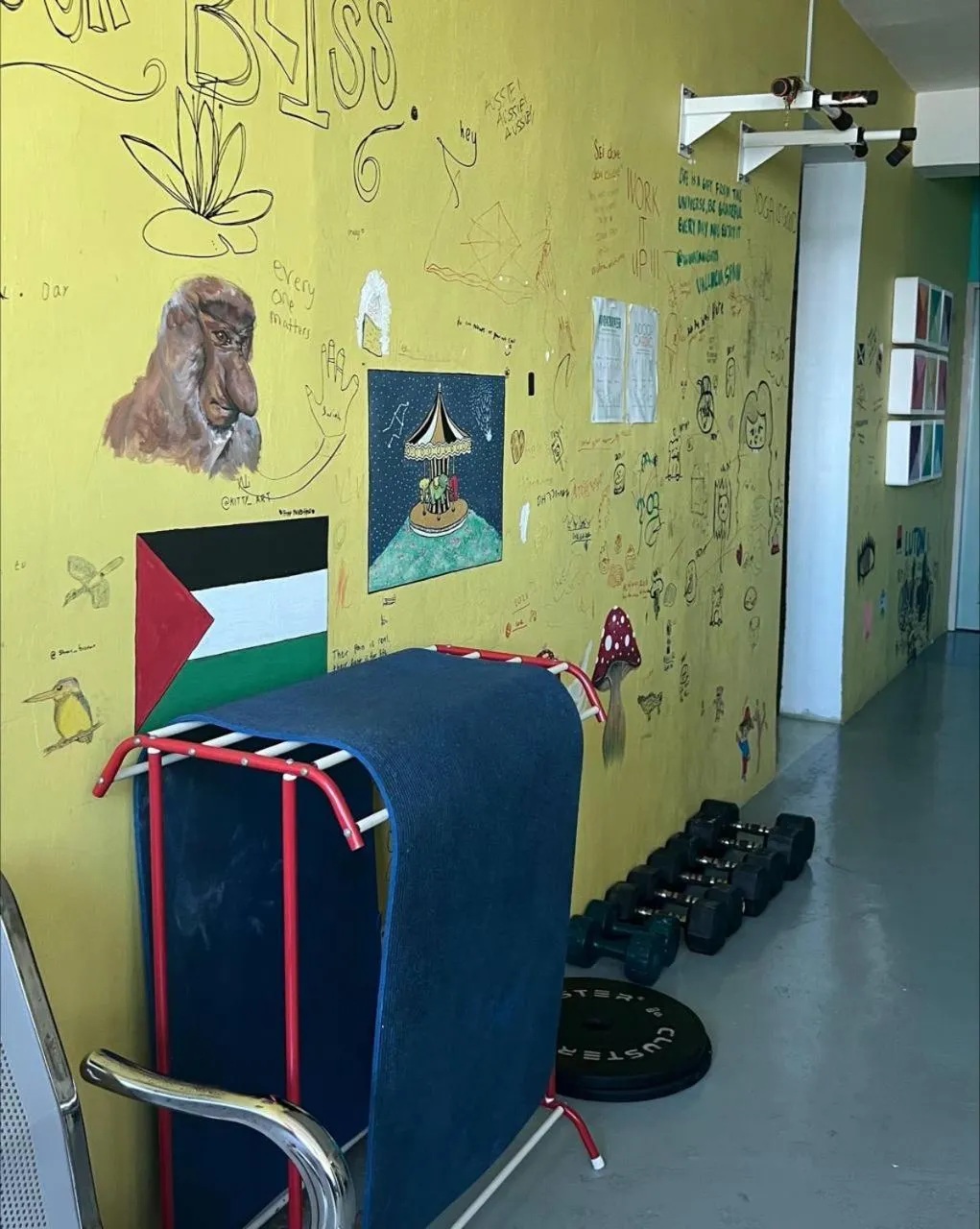 Fitness centre/facilities in Sandakan Backpackers Hostel