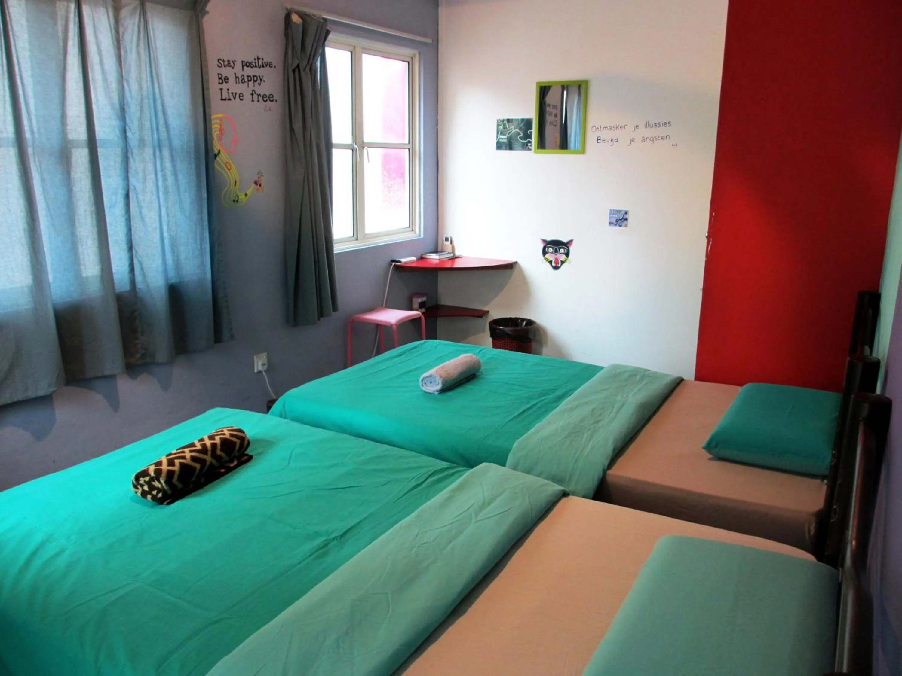 Bed in Sandakan Backpackers Hostel