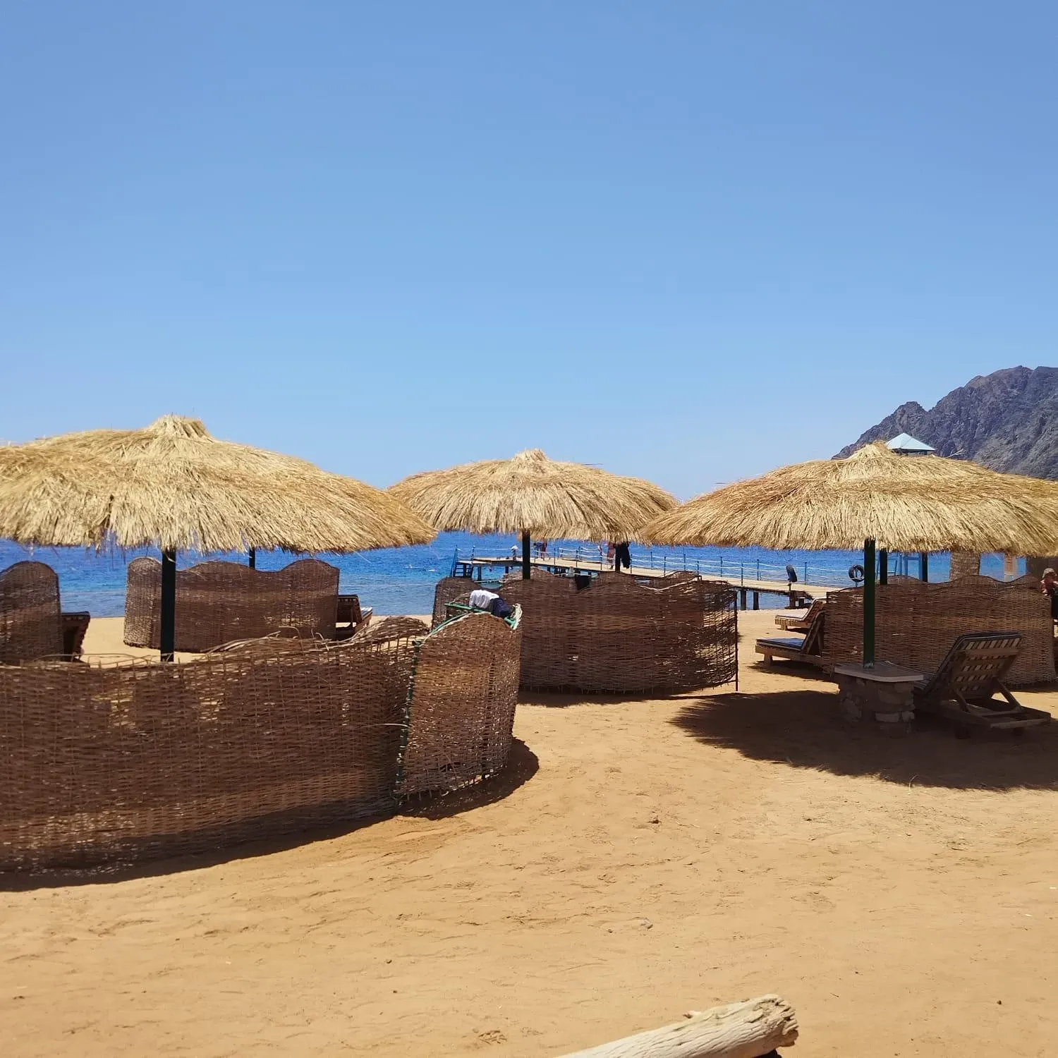 Beach in Happy Life Village Dahab
