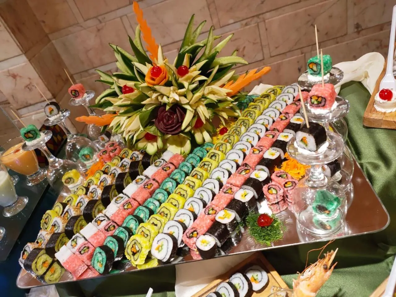 Food and drinks in Happy Life Village Dahab