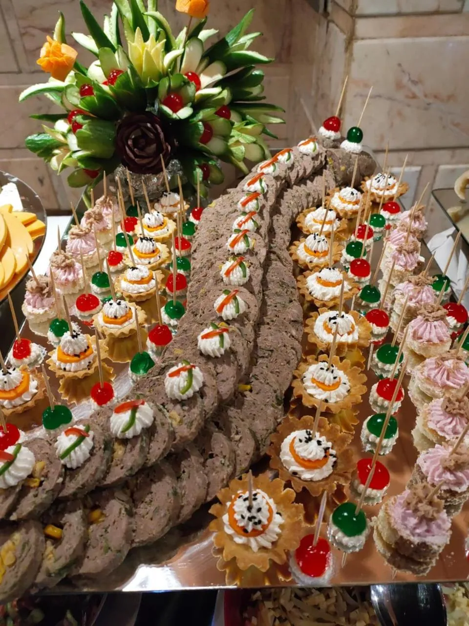 Food and drinks in Happy Life Village Dahab