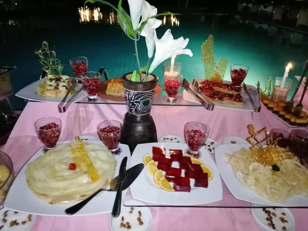 Food and drinks in Happy Life Village Dahab