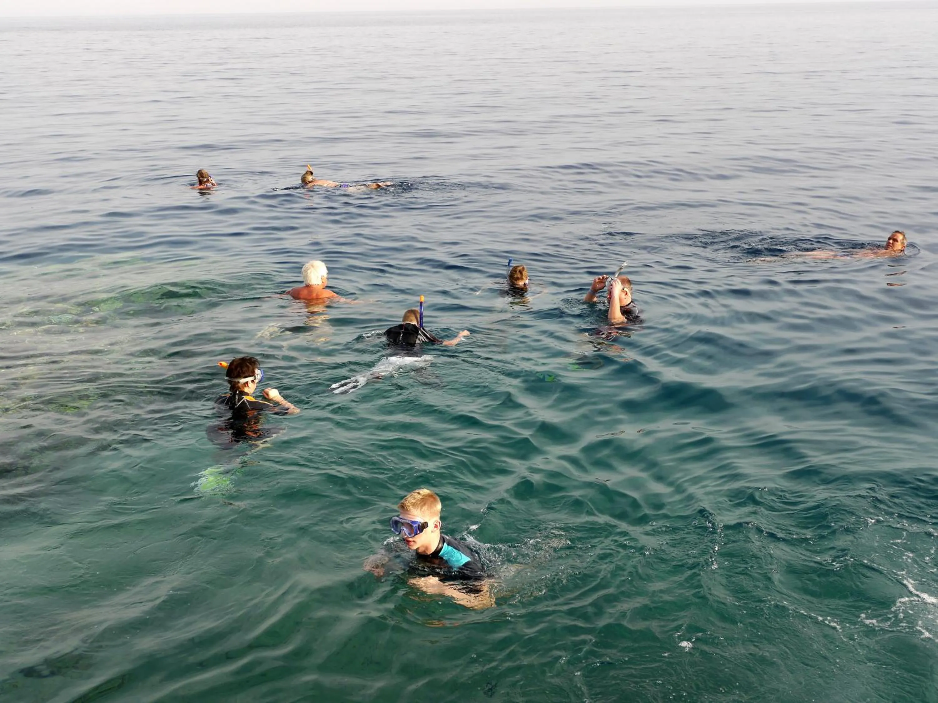 Snorkeling in Happy Life Village Dahab