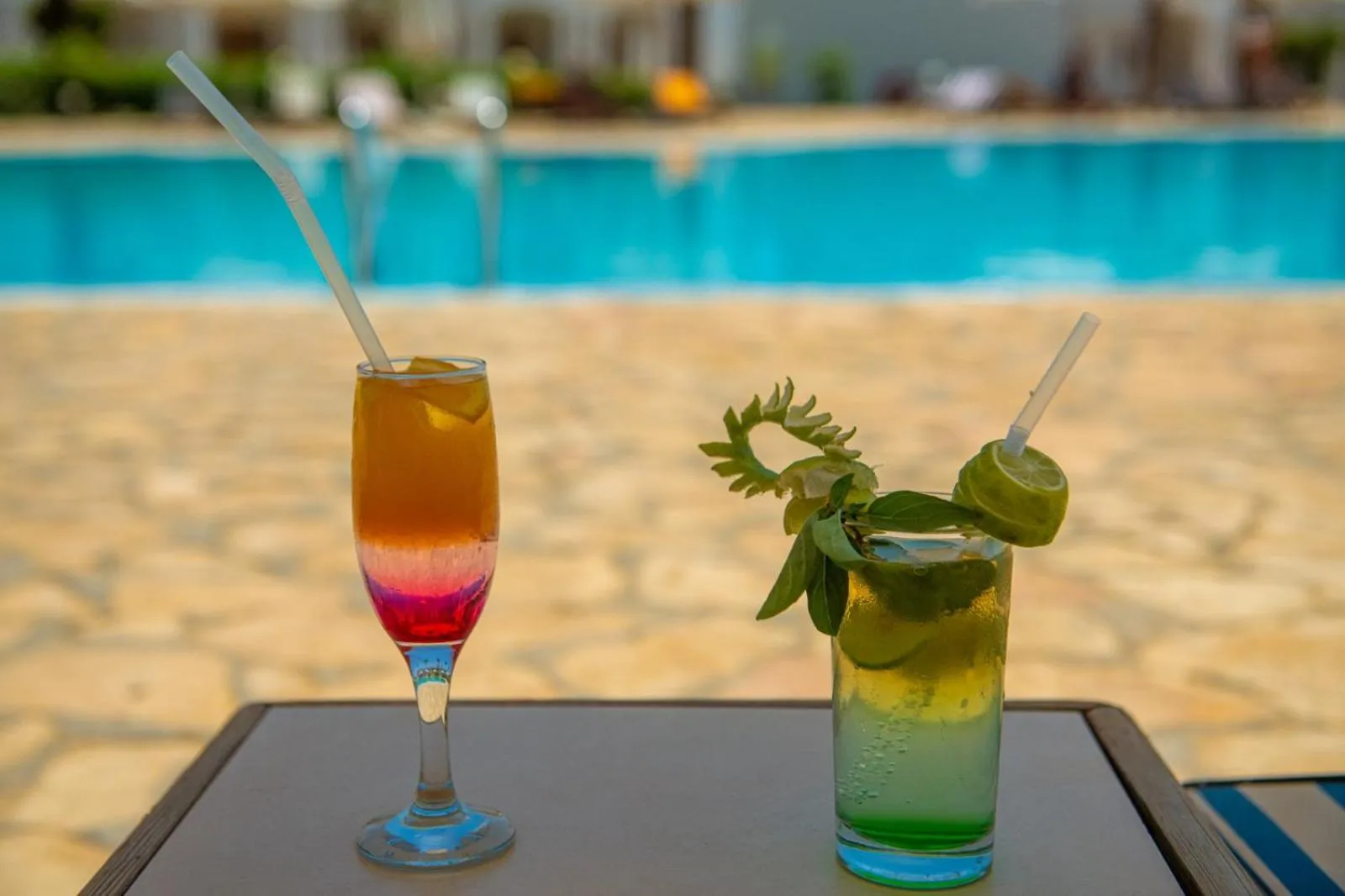 Swimming pool in Happy Life Village Dahab