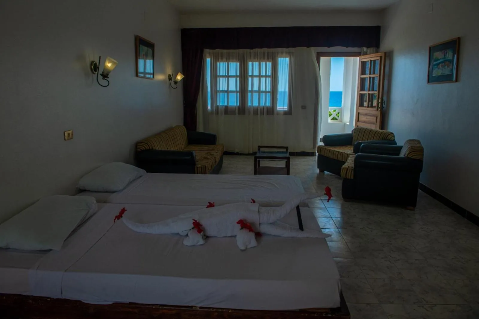 Bedroom, Bed in Happy Life Village Dahab