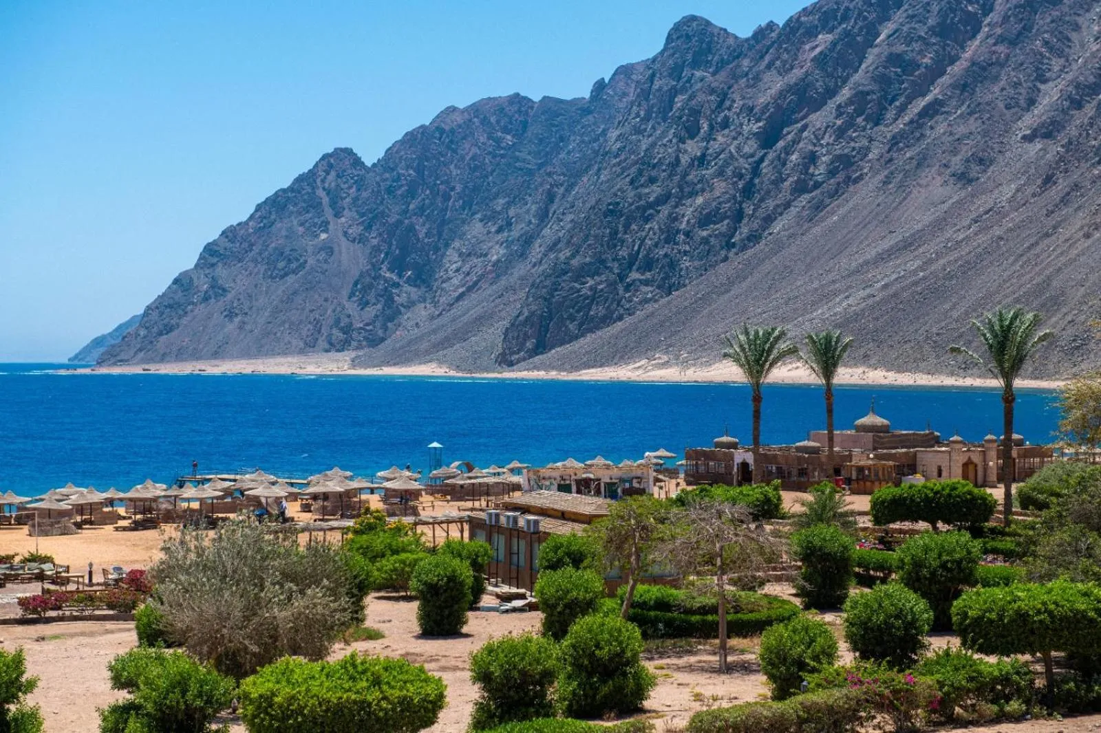 Beach in Happy Life Village Dahab