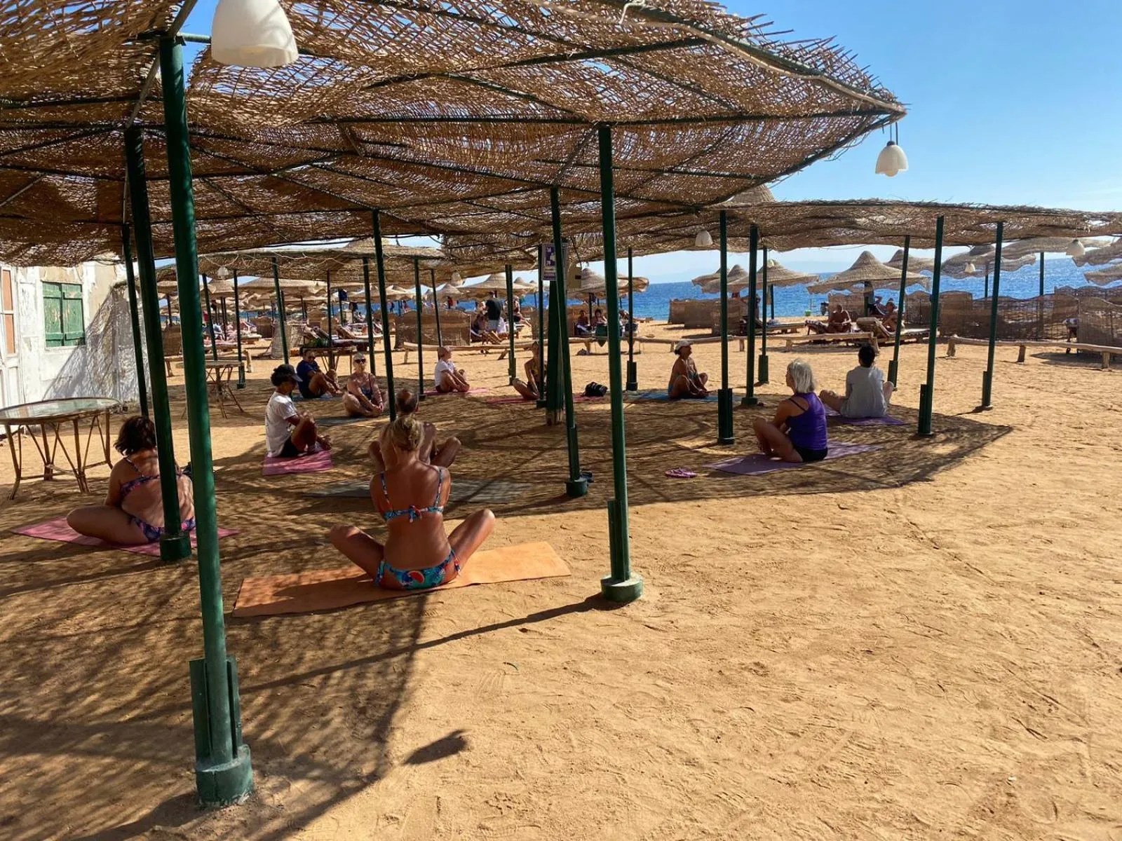 Natural landscape in Happy Life Village Dahab