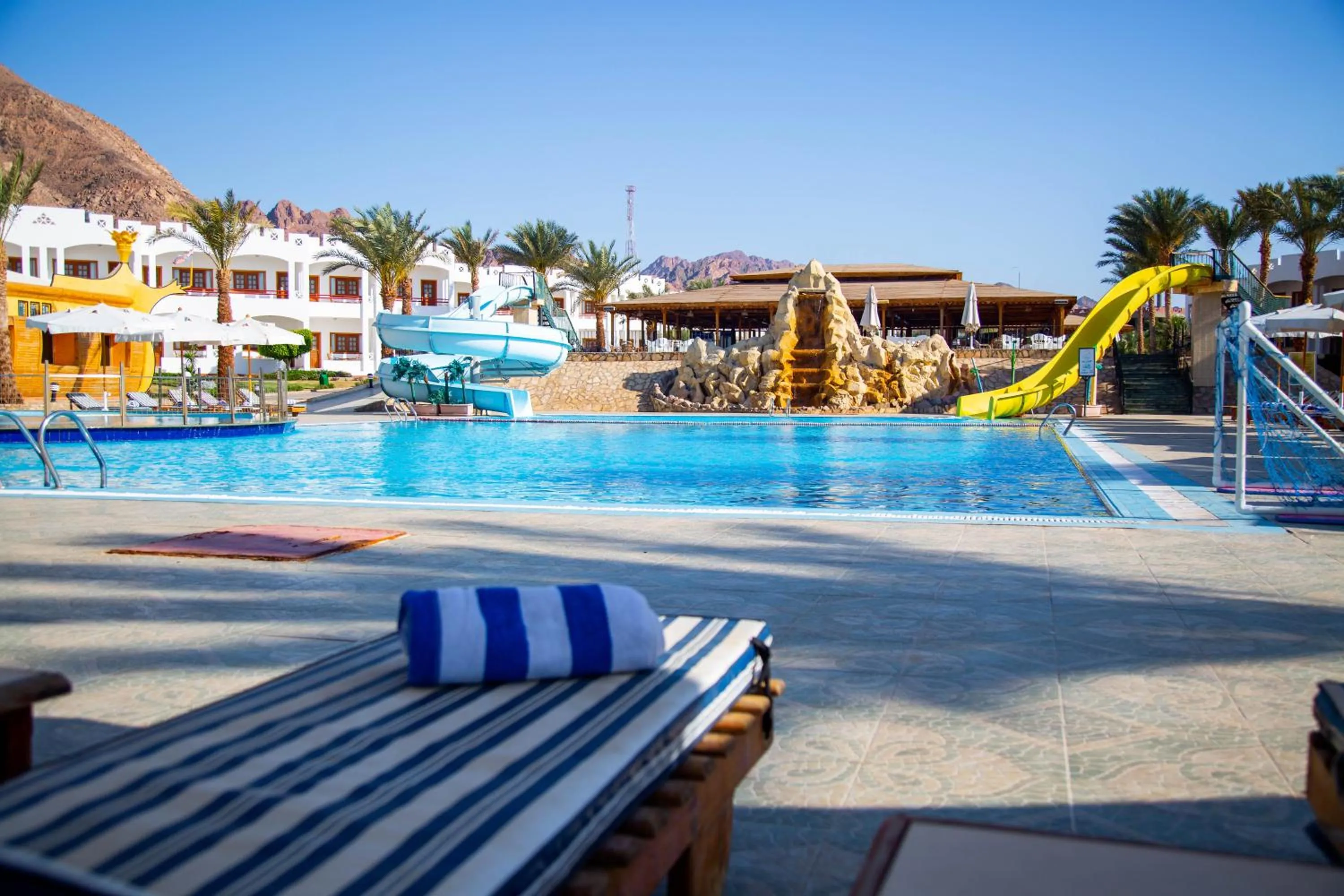 Swimming pool in Happy Life Village Dahab