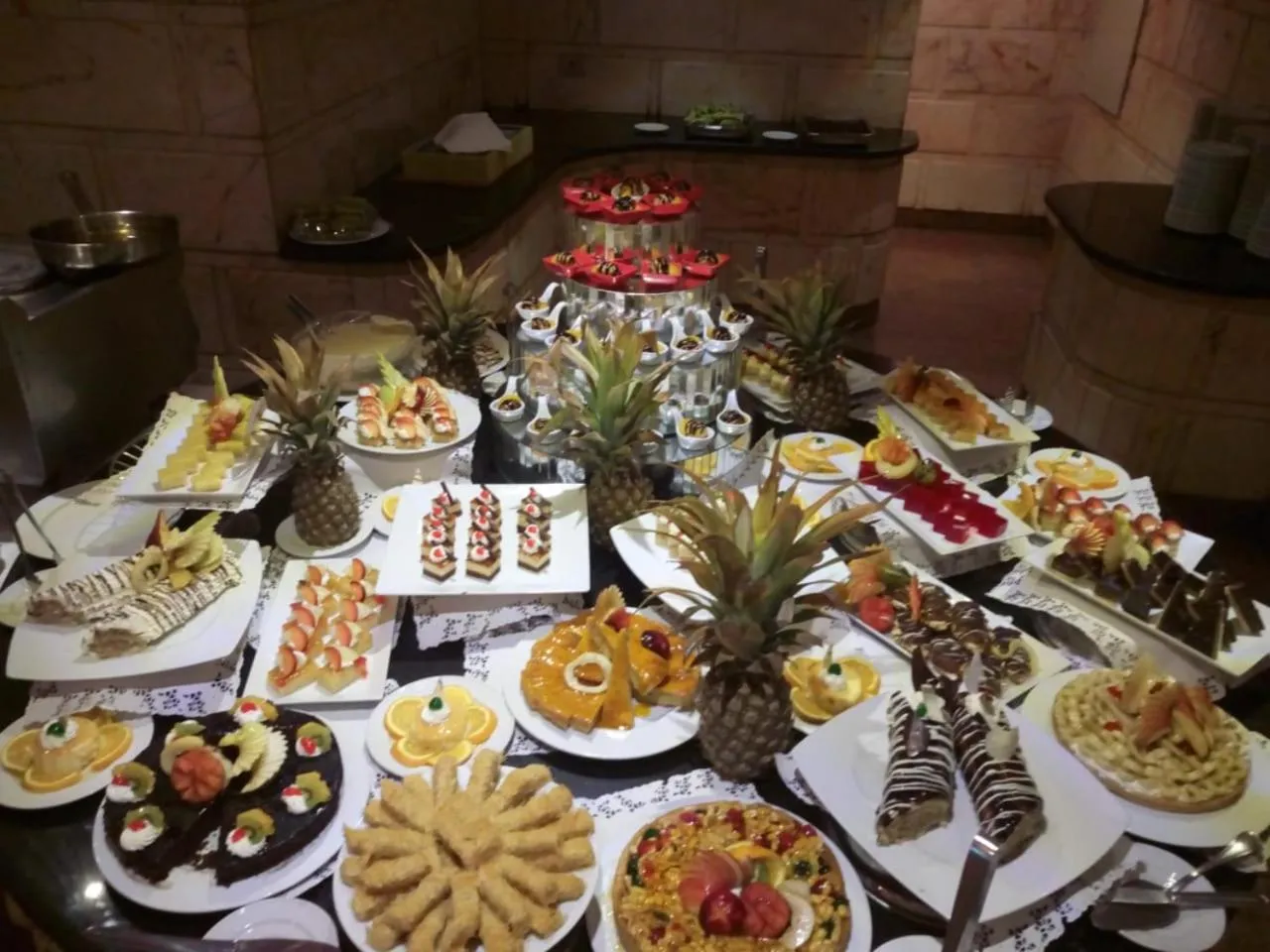 Food and drinks in Happy Life Village Dahab