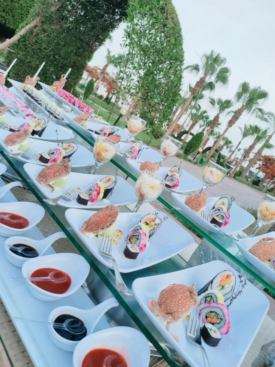 Dinner in Happy Life Village Dahab