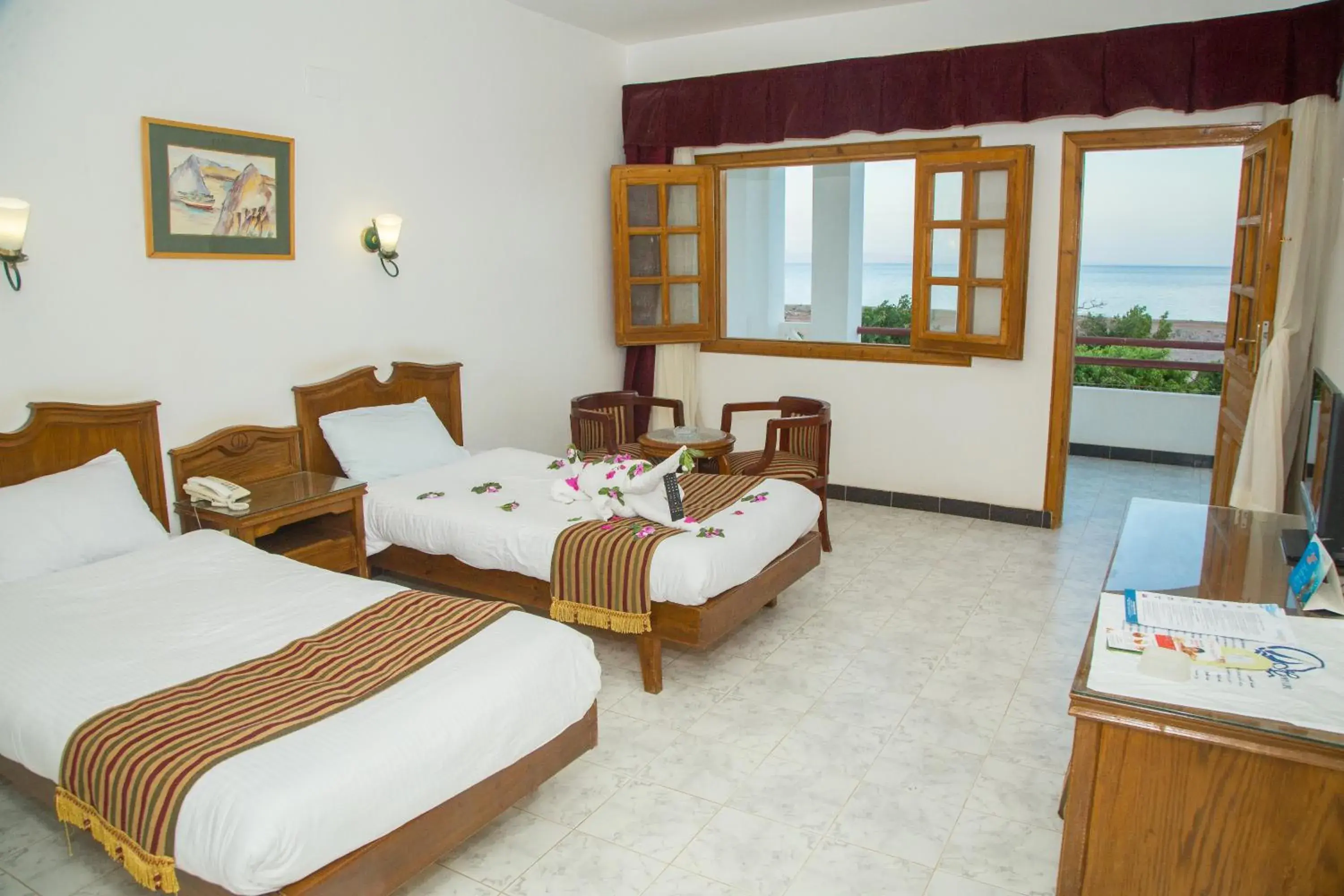 Double Room with Garden View - single occupancy in Happy Life Village Dahab Double Room with Garden View - single occupancy in Happy Life Village Dahab