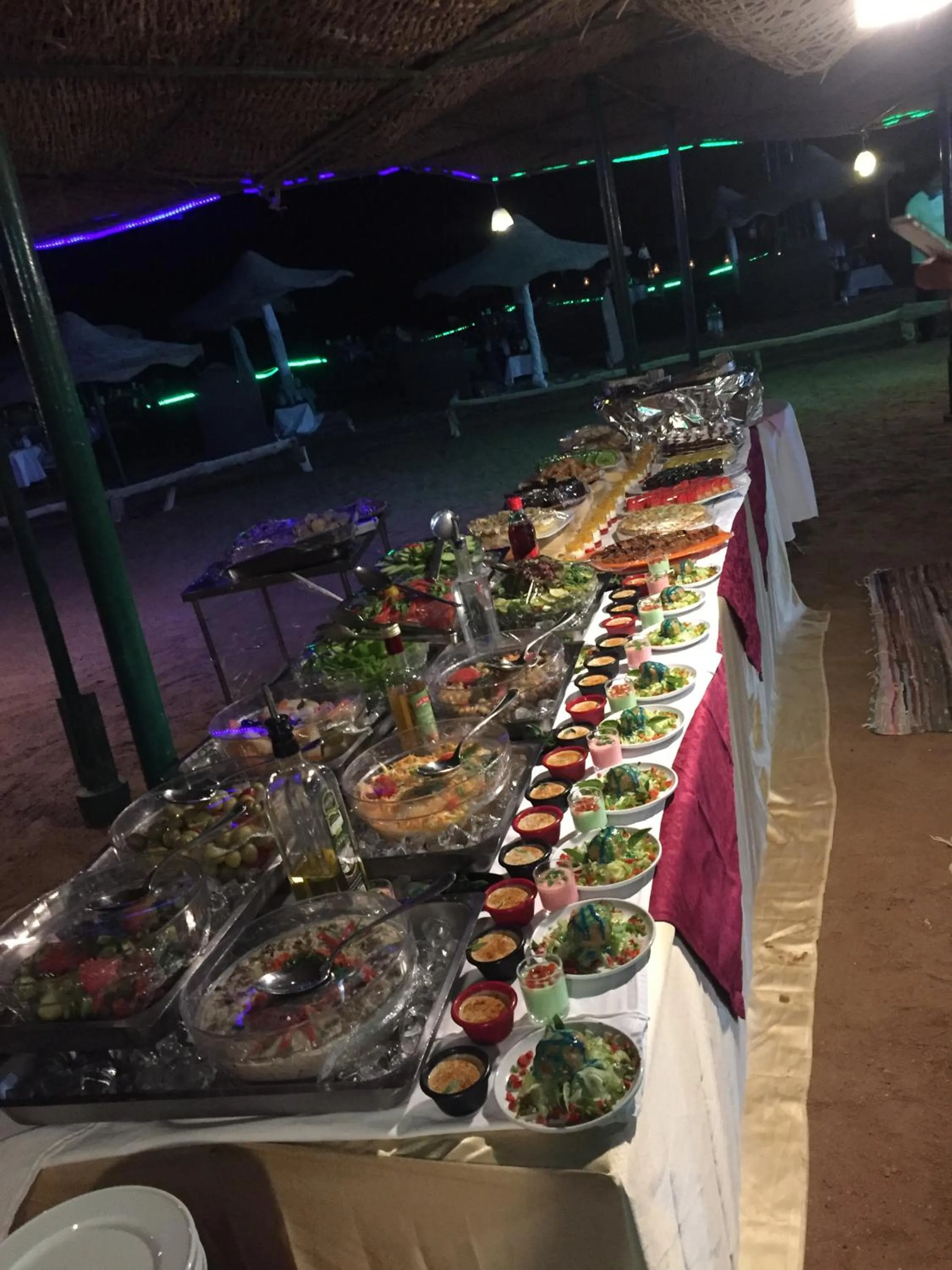Dinner in Happy Life Village Dahab
