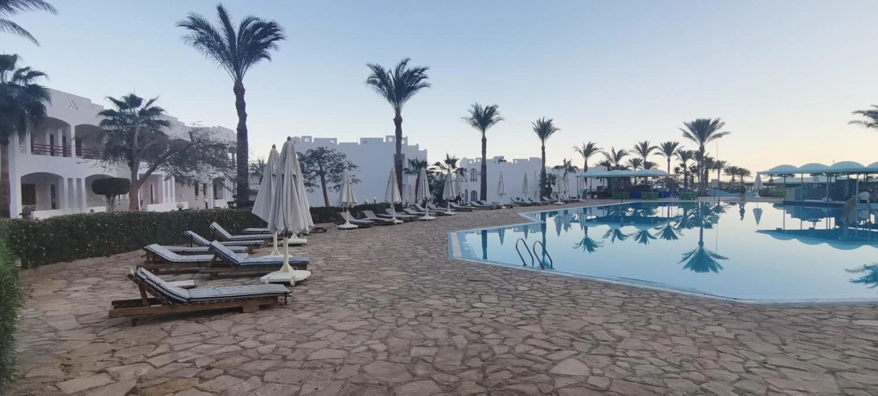 Swimming pool in Happy Life Village Dahab