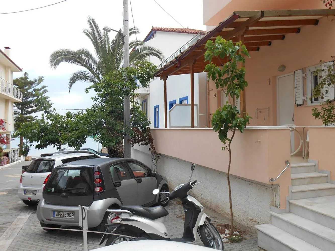 Balcony/Terrace in Frini Hotel