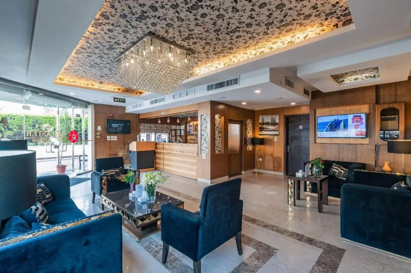 Lobby or reception in Lancaster Hotel Apartments-Gardens Lobby or reception in Lancaster Hotel Apartments-Gardens