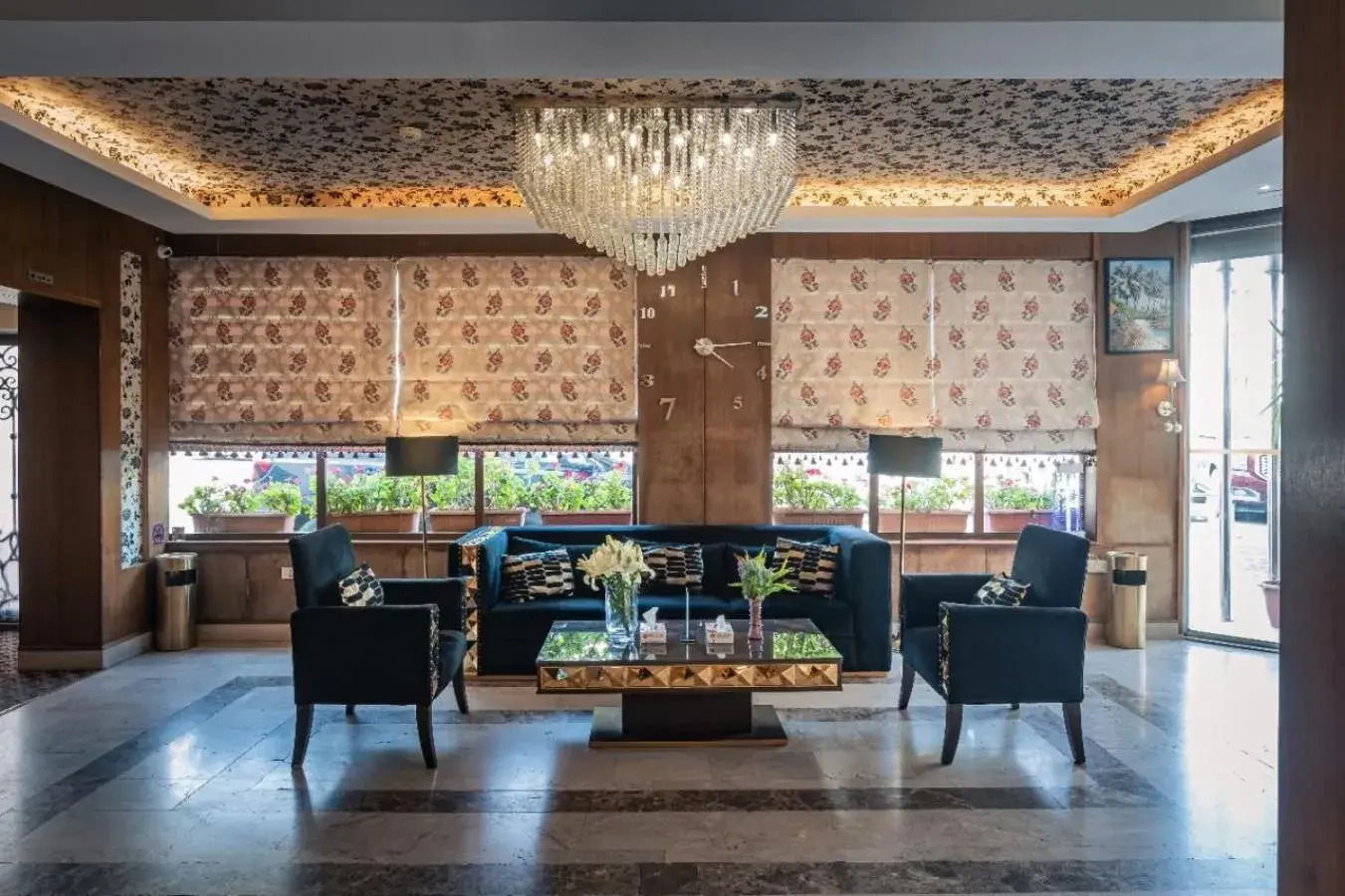 Lobby or reception in Lancaster Hotel Apartments-Gardens Lobby or reception in Lancaster Hotel Apartments-Gardens