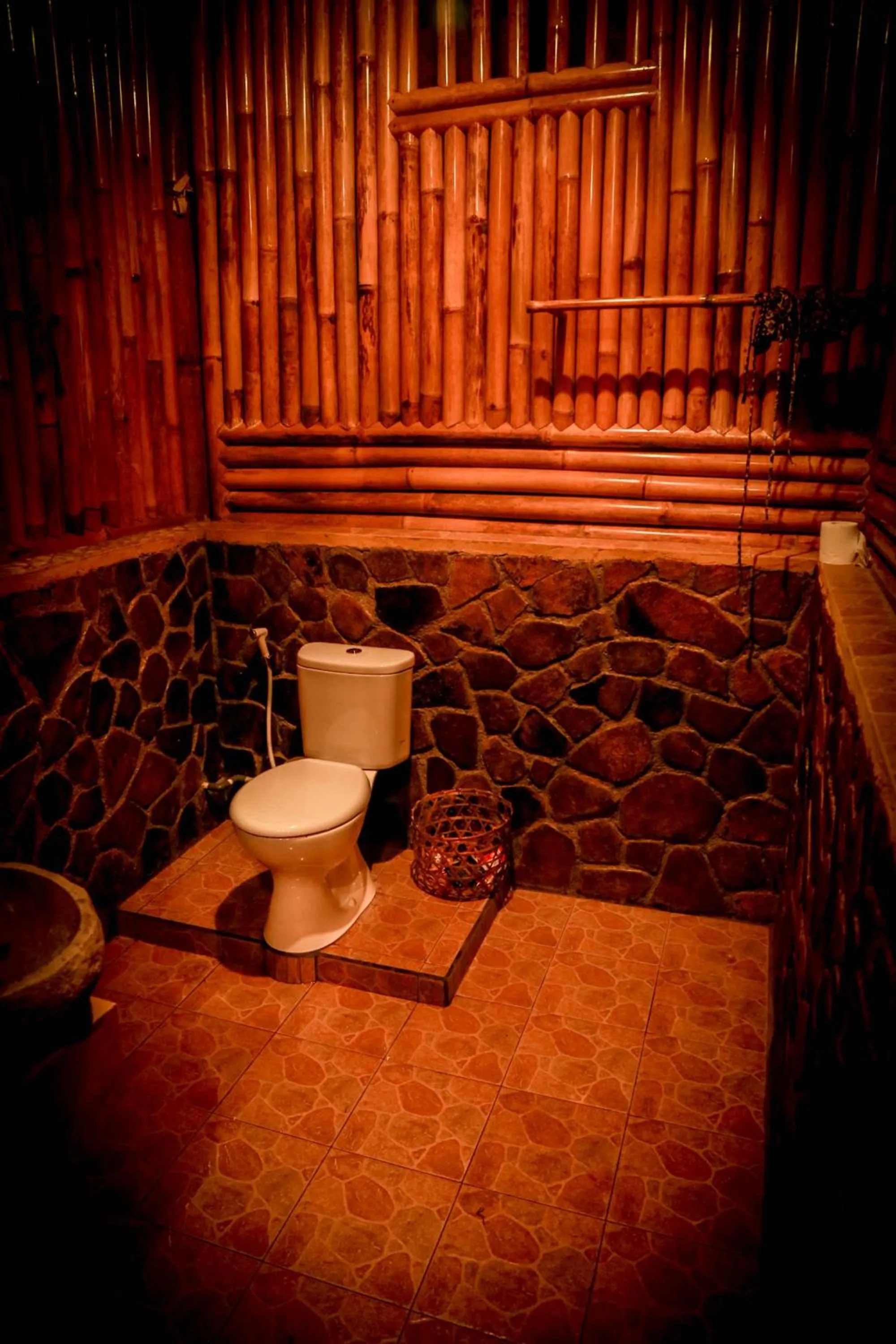 Bathroom in Pondok Salacca#bamboohouse#