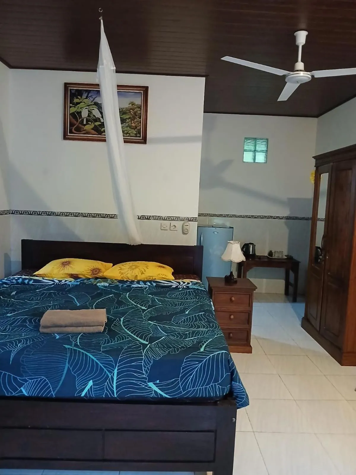 Bed in Pondok Salacca#bamboohouse#
