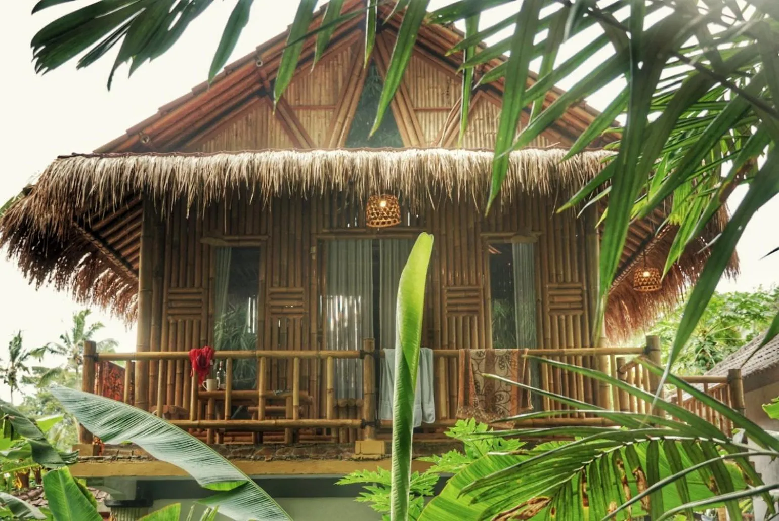 Property building in Pondok Salacca#bamboohouse#