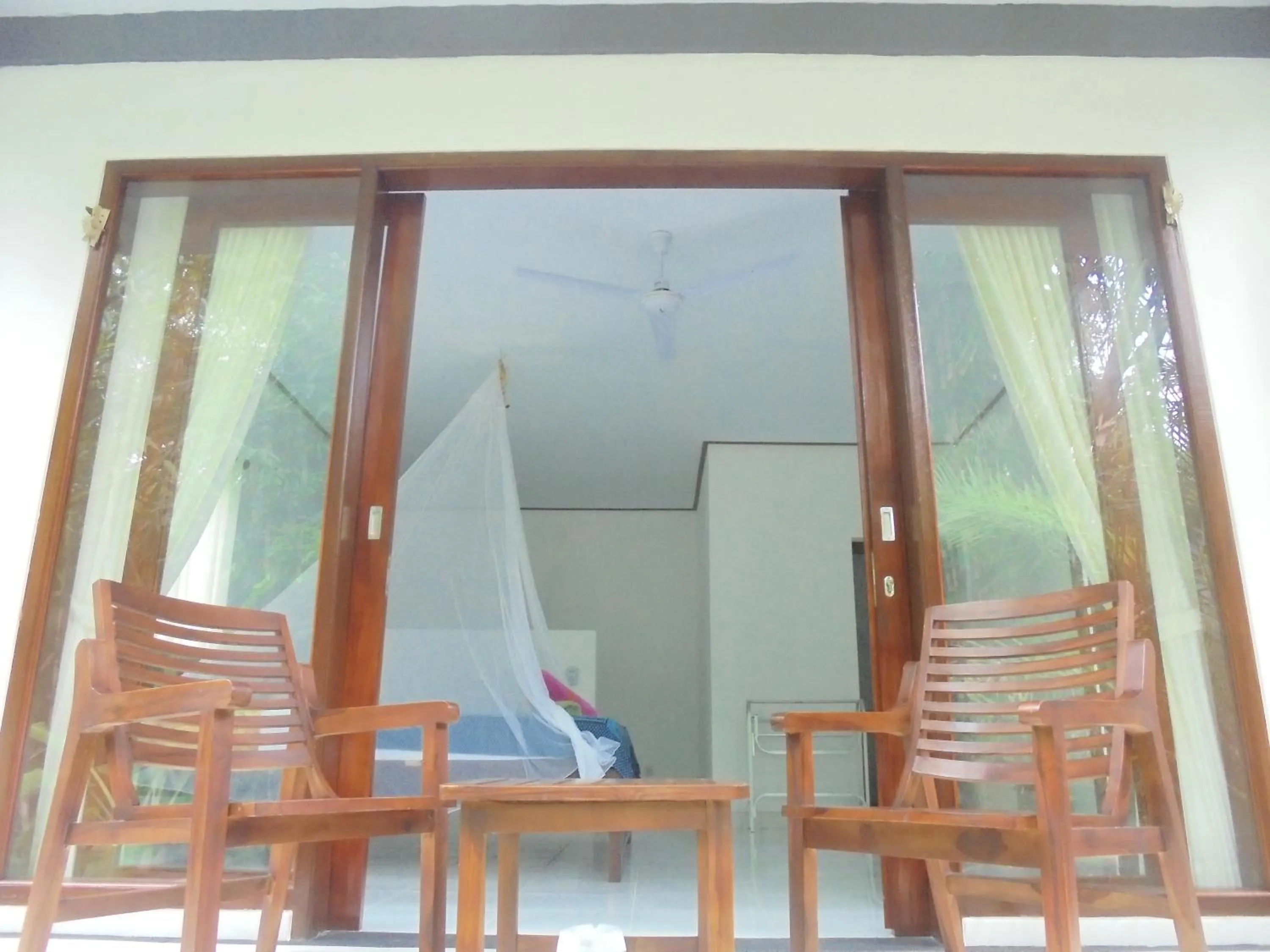 Balcony/Terrace in Pondok Salacca#bamboohouse#