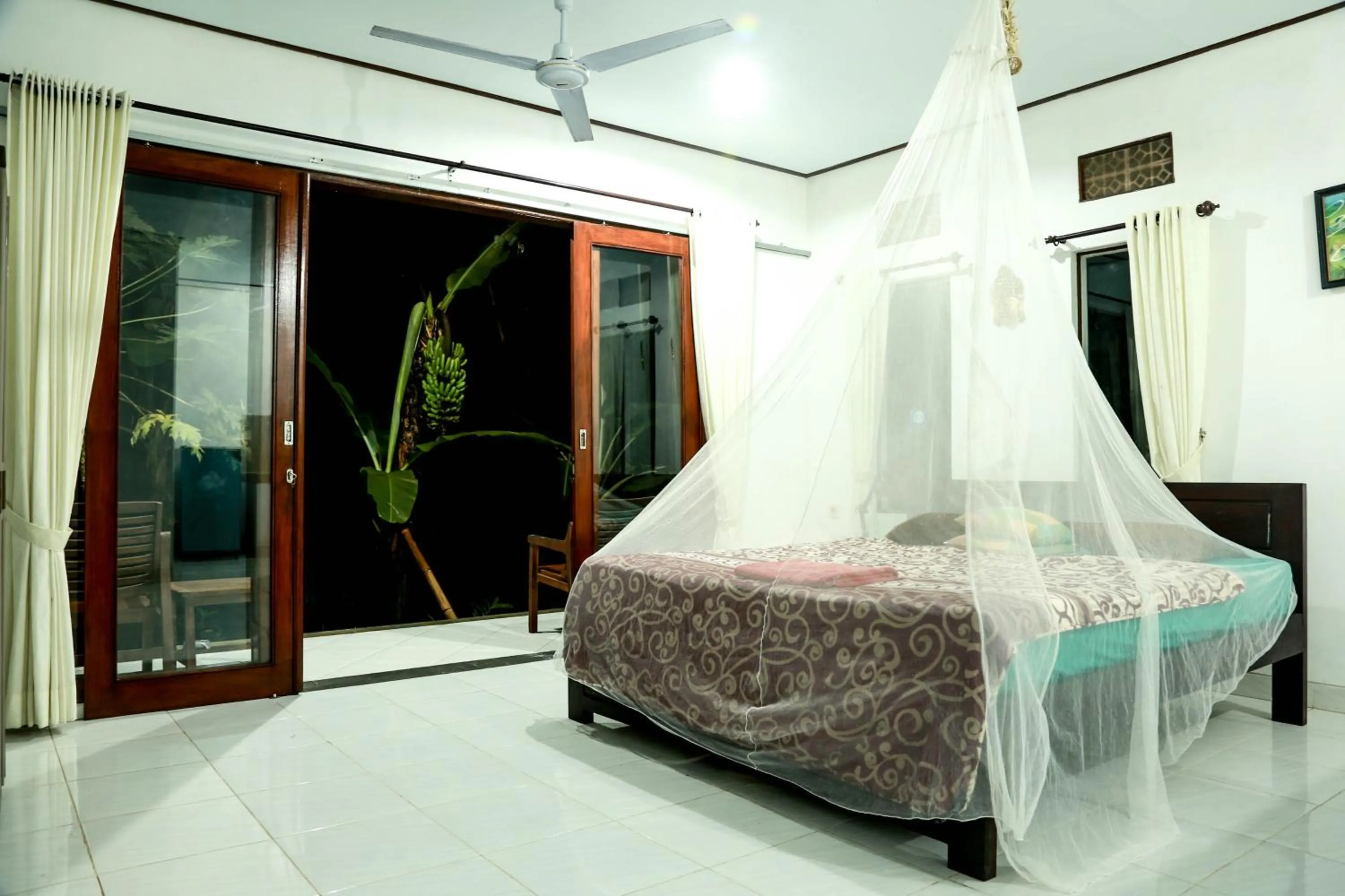 Photo of the whole room, Bed in Pondok Salacca#bamboohouse#