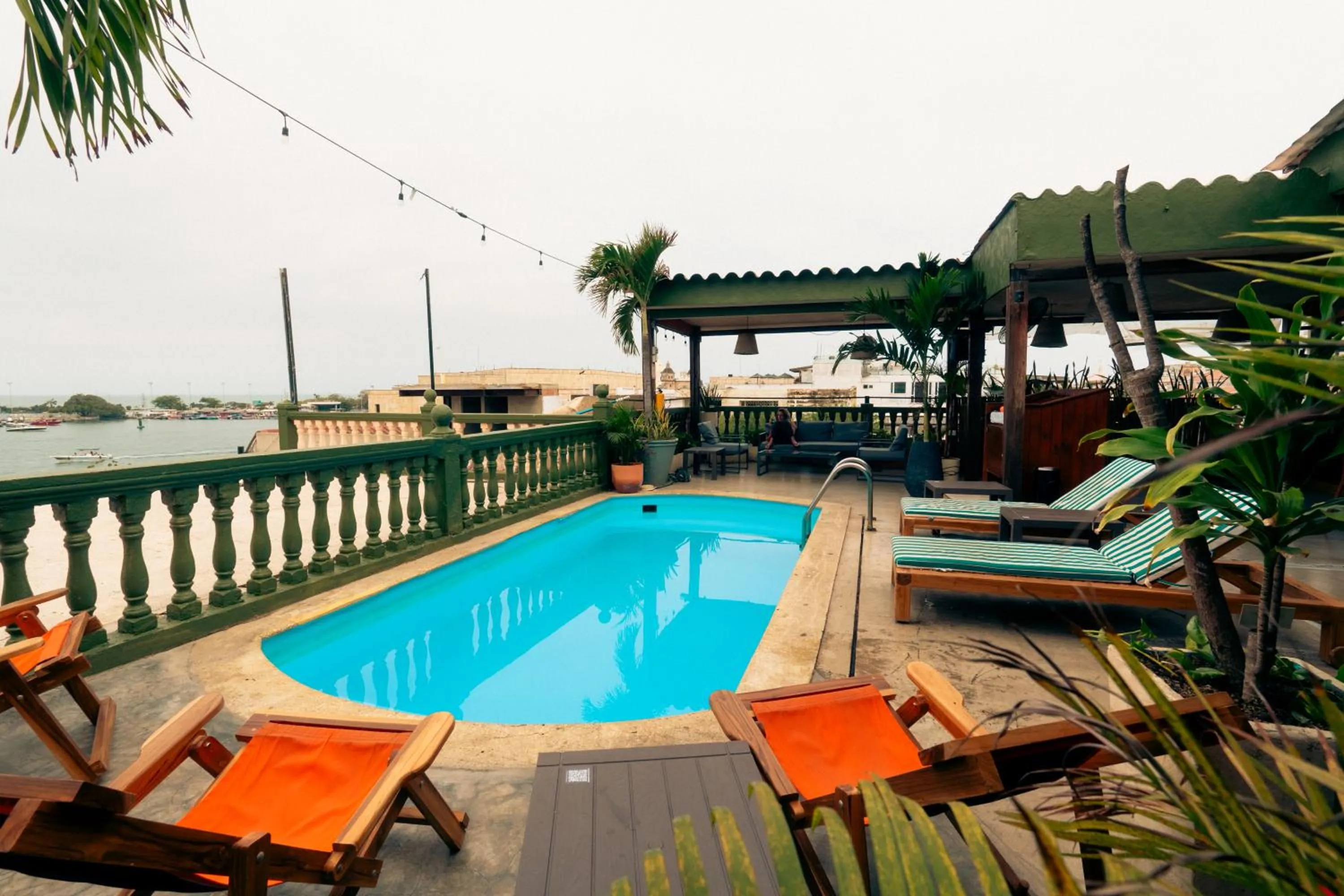 Pool view in Viajero Cartagena - Getsemaní Hostel
