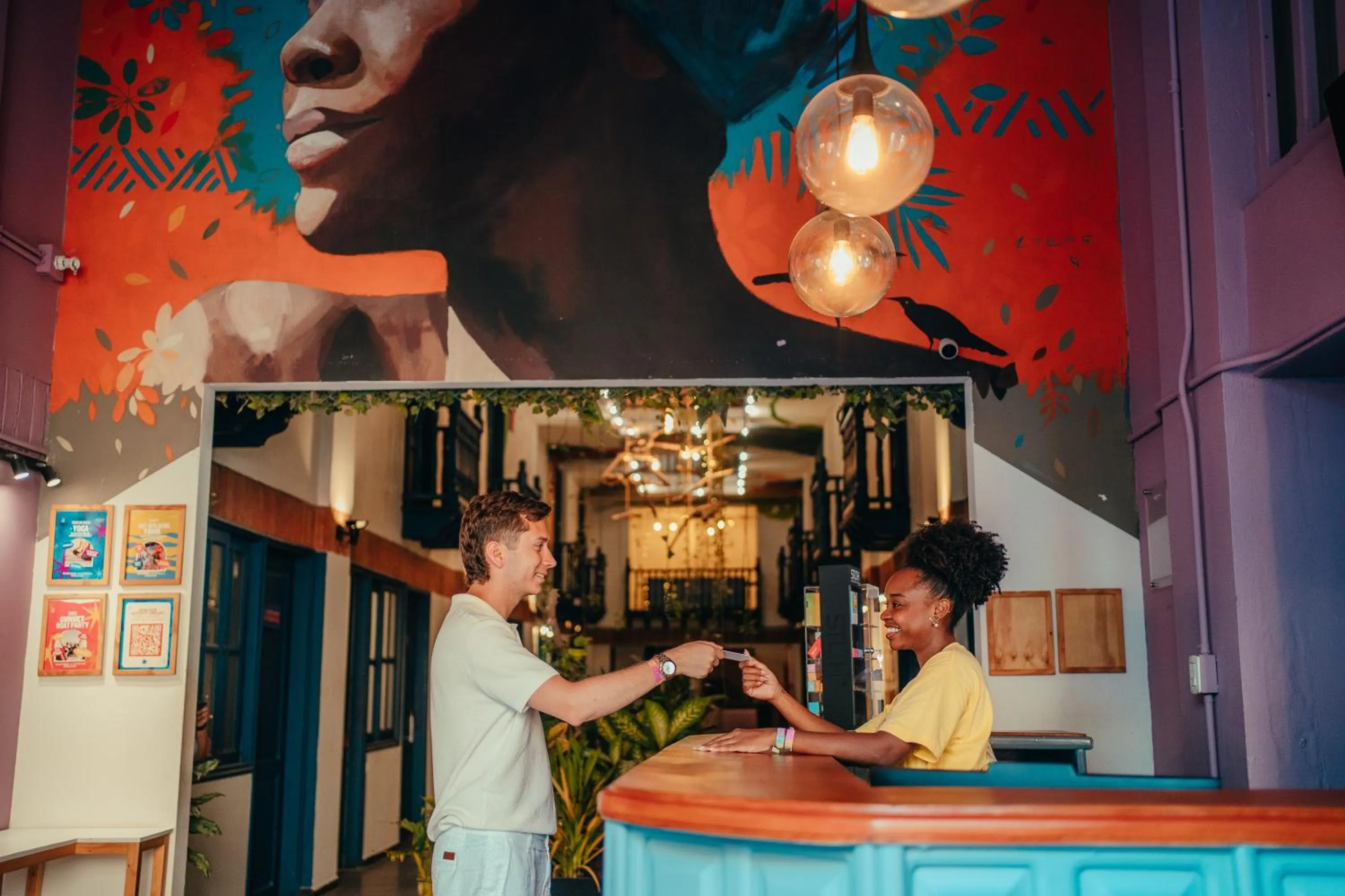 Property building in Viajero Cartagena - Getsemaní Hostel