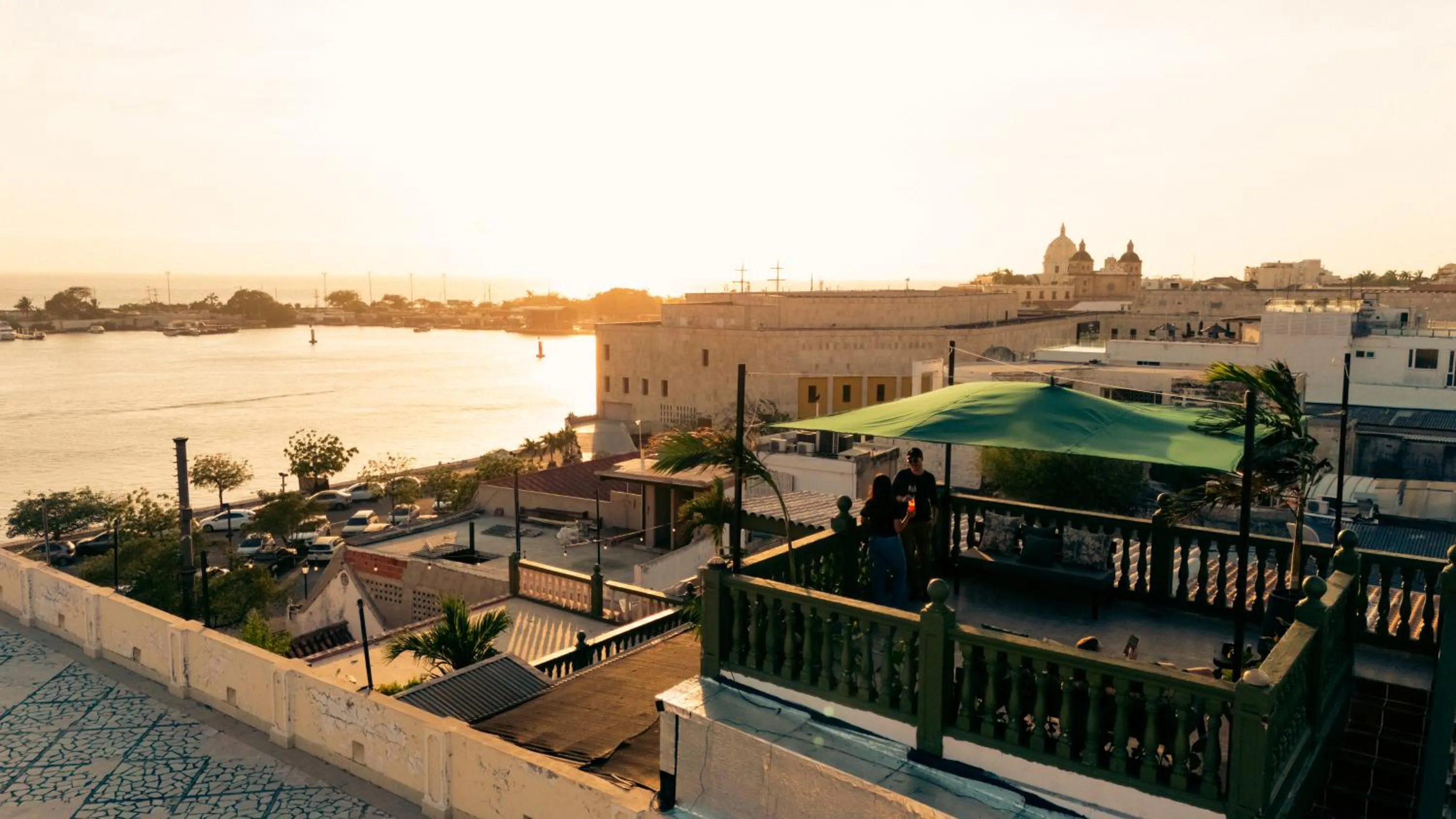 Property building in Viajero Cartagena - Getsemaní Hostel