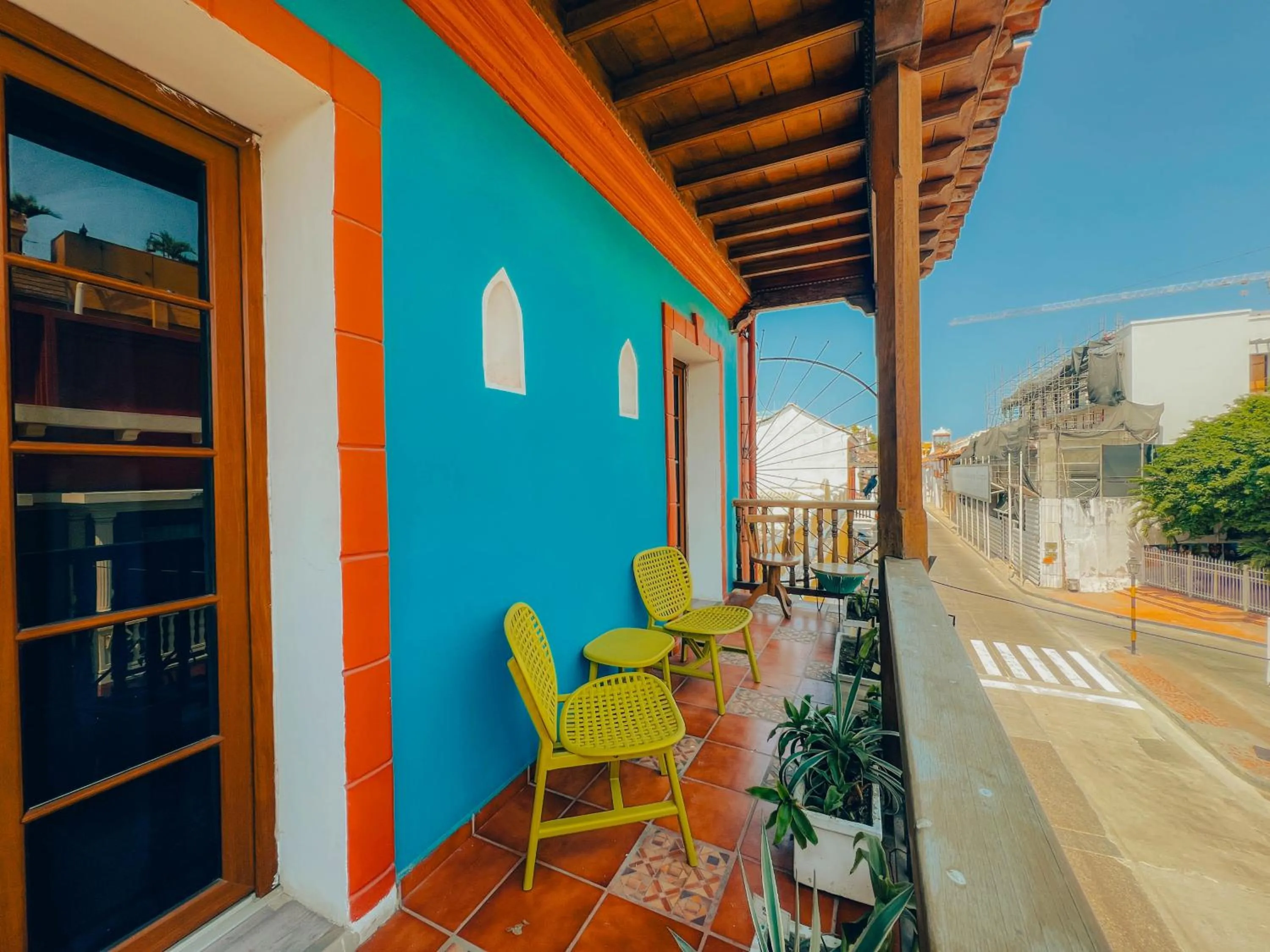 View (from property/room) in Viajero Cartagena - Getsemaní Hostel