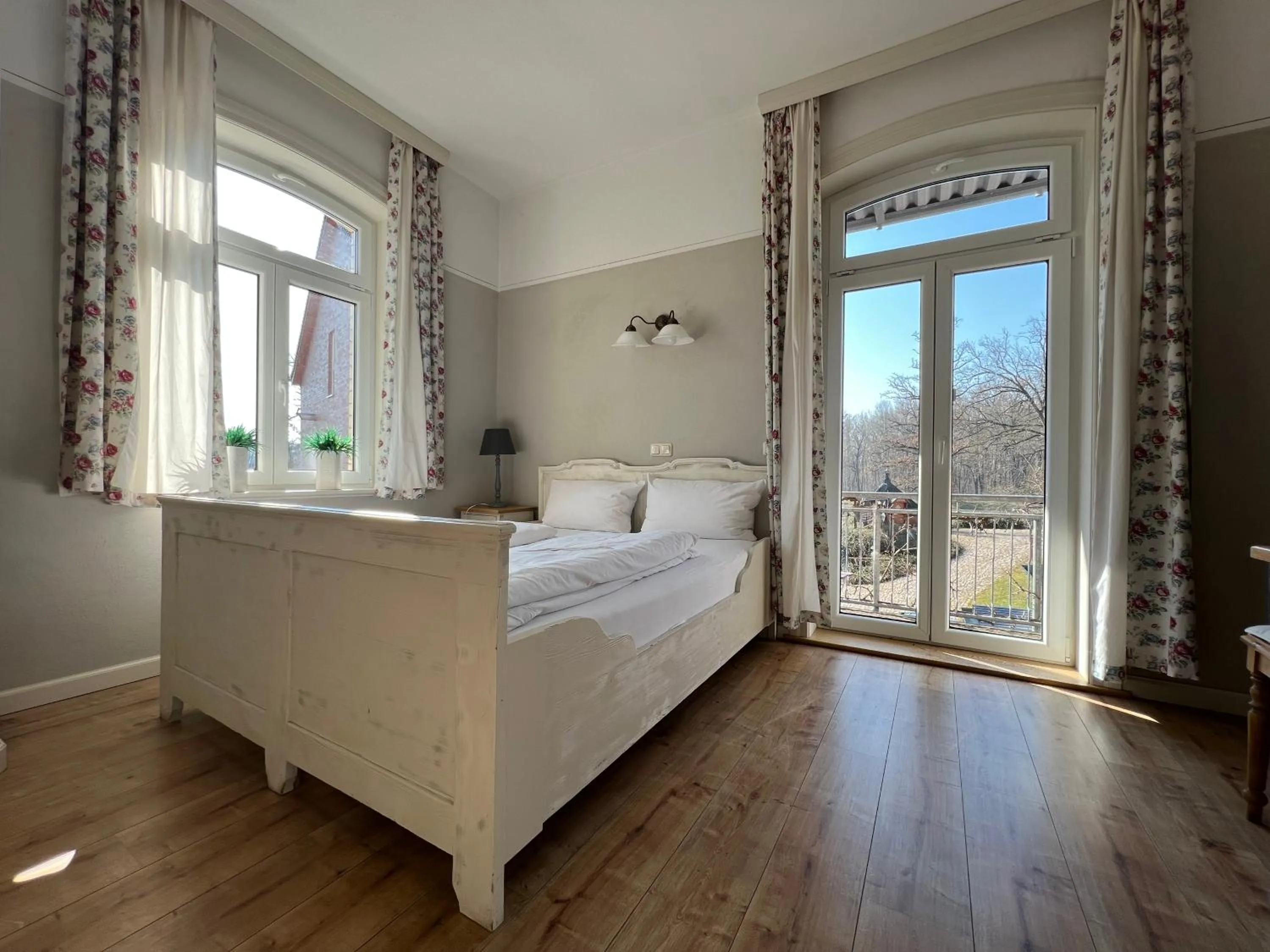 Photo of the whole room, Bed in Ölmühle Eberstedt