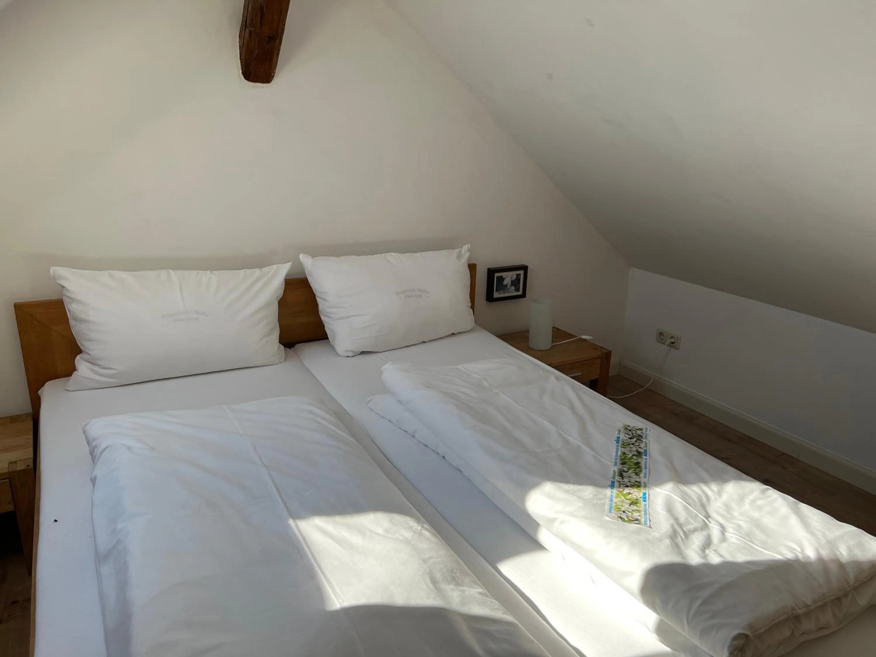 Bedroom, Bed in Ölmühle Eberstedt