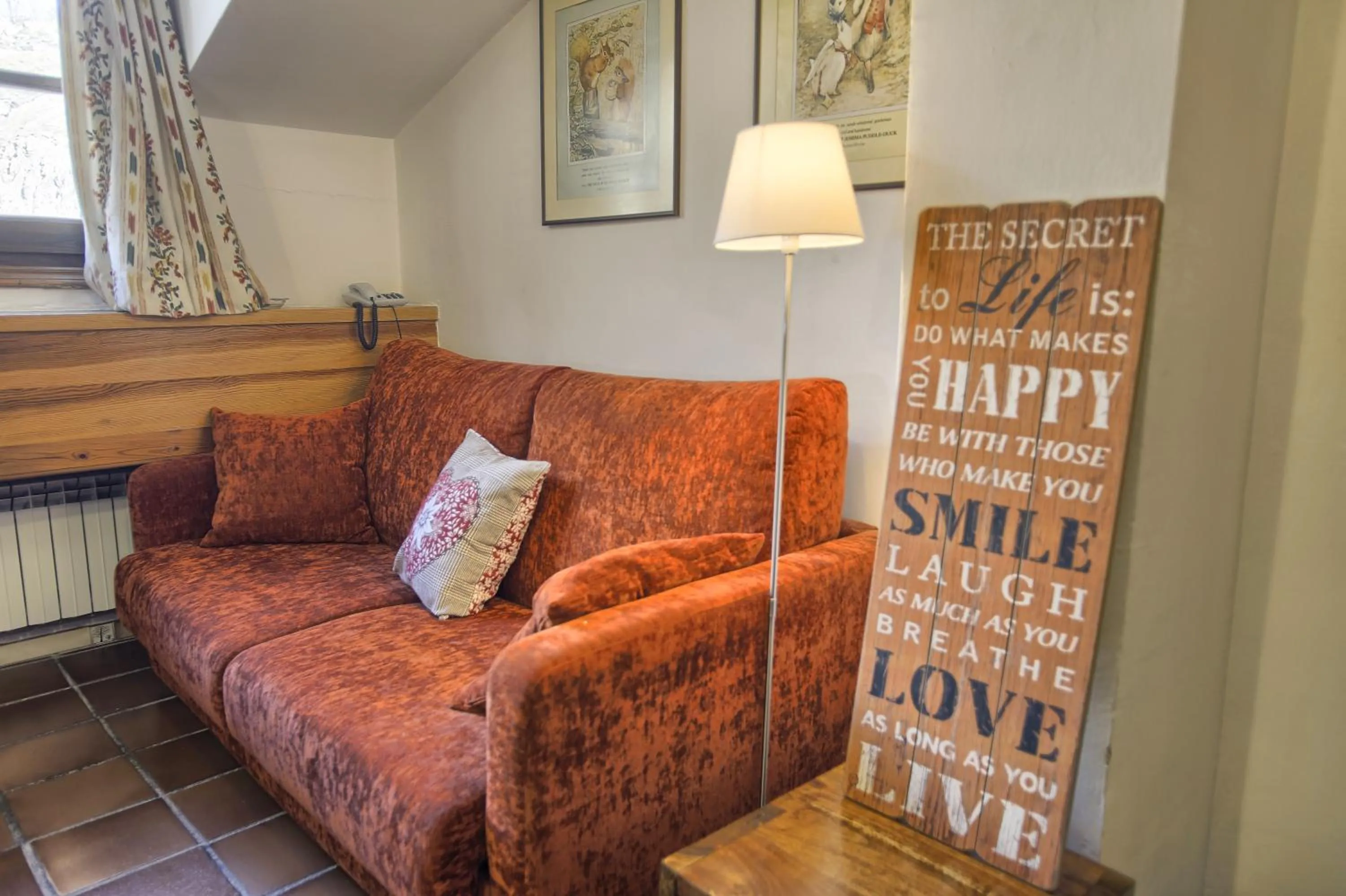 Living room in San Marsial Benasque Apart Hotel