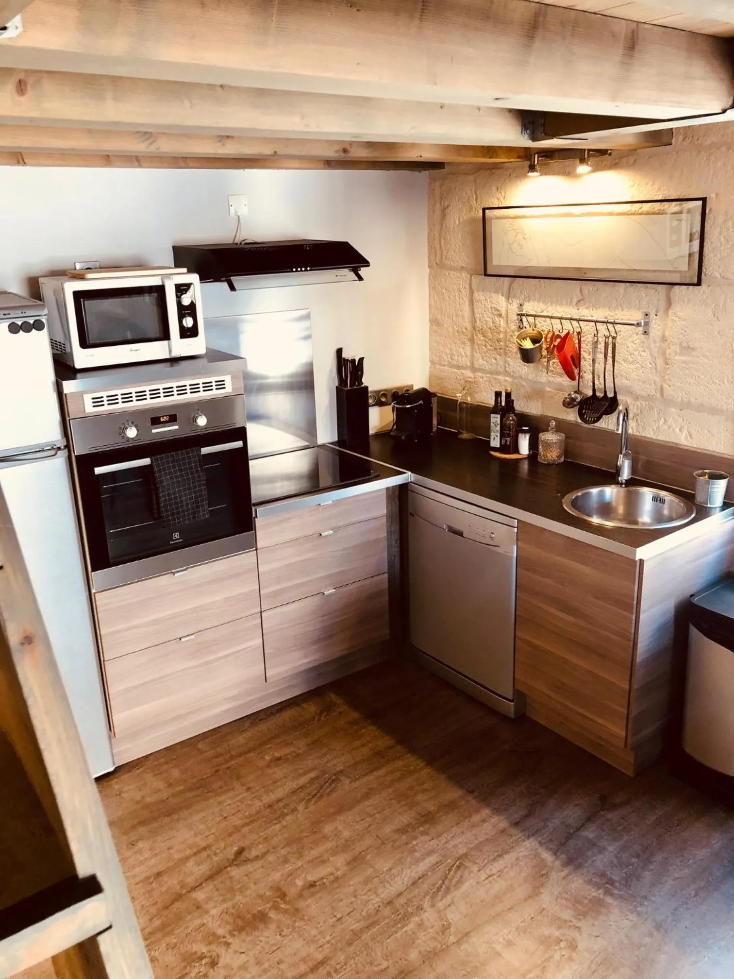 Kitchen or kitchenette in Appartements "La Chambre D'Ami"