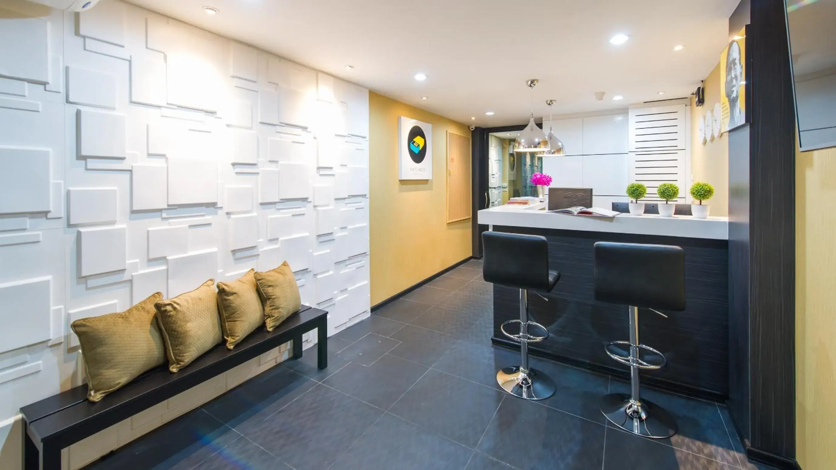 Lobby or reception in Matchbox Bangkok Hostel Lobby or reception in Matchbox Bangkok Hostel