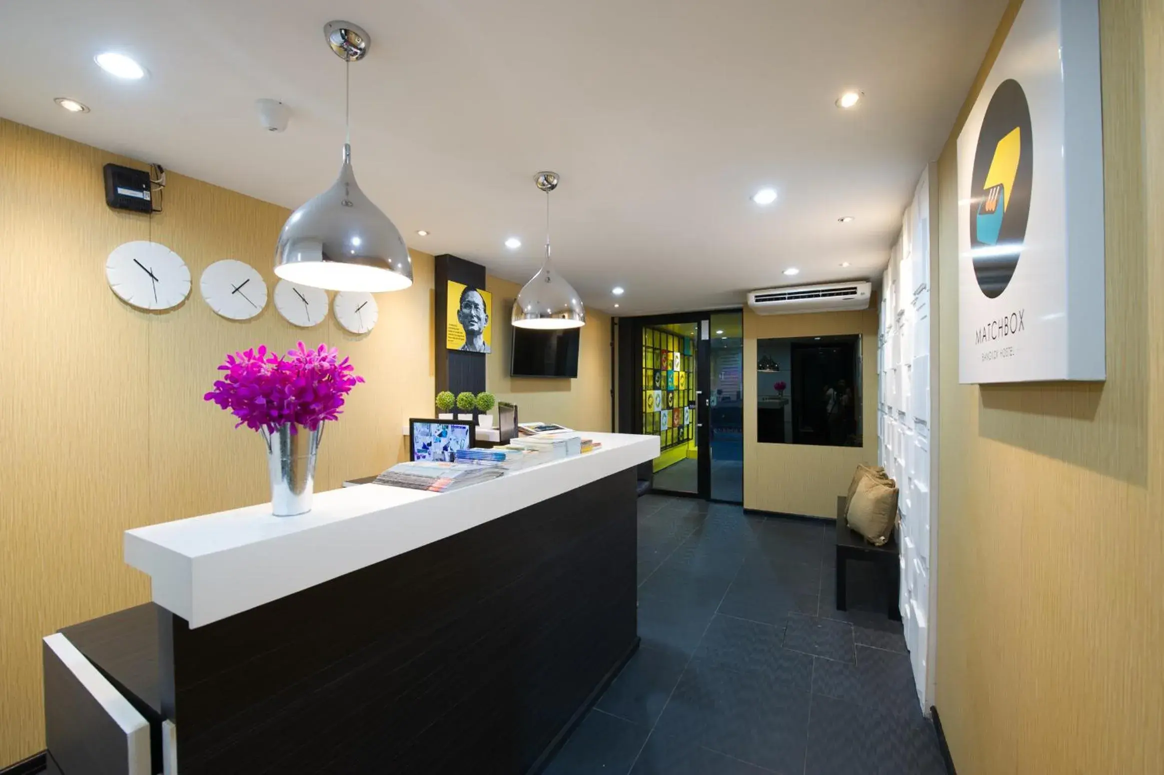 Lobby or reception in Matchbox Bangkok Hostel Lobby or reception in Matchbox Bangkok Hostel