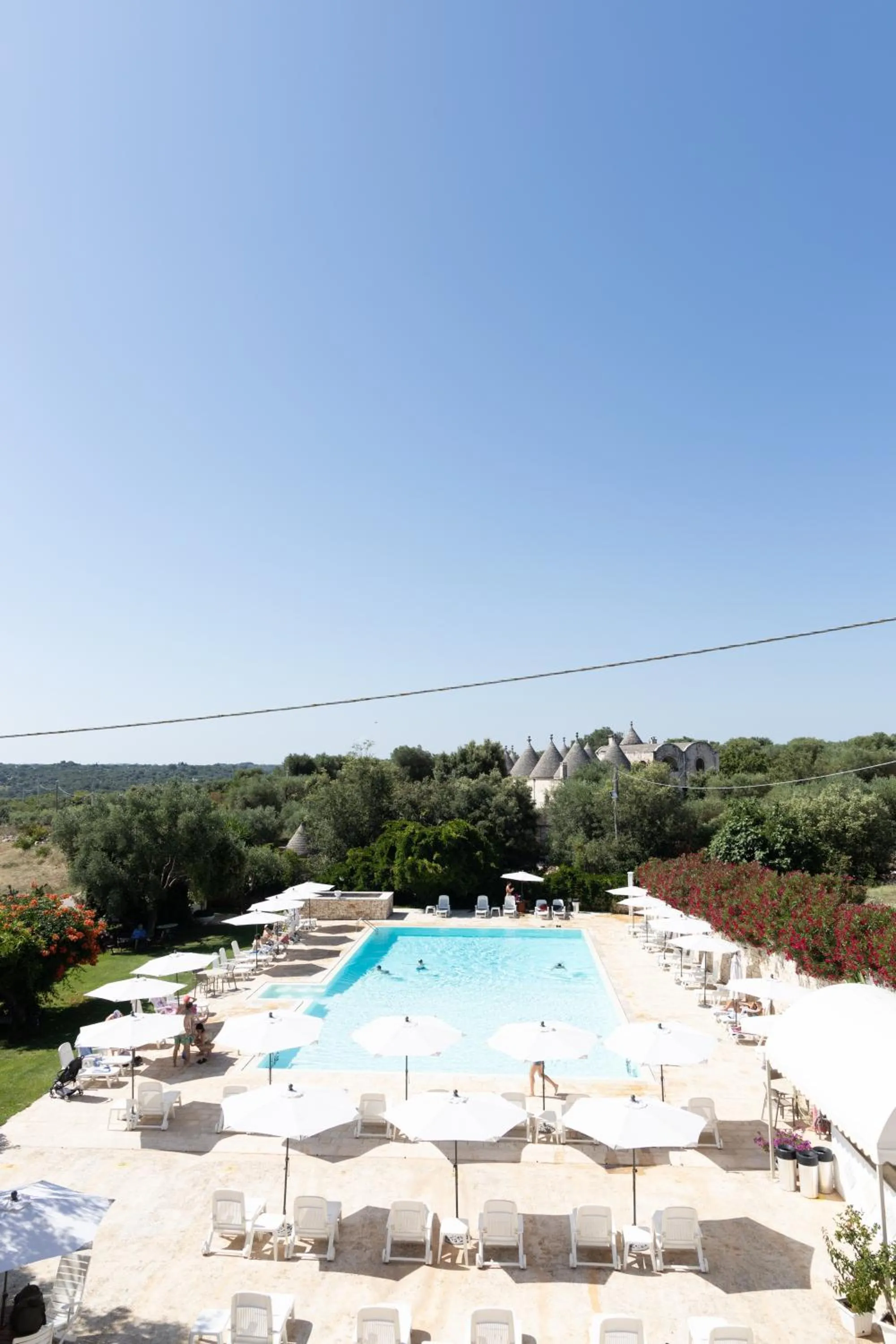 Swimming pool in Residenza Aurora