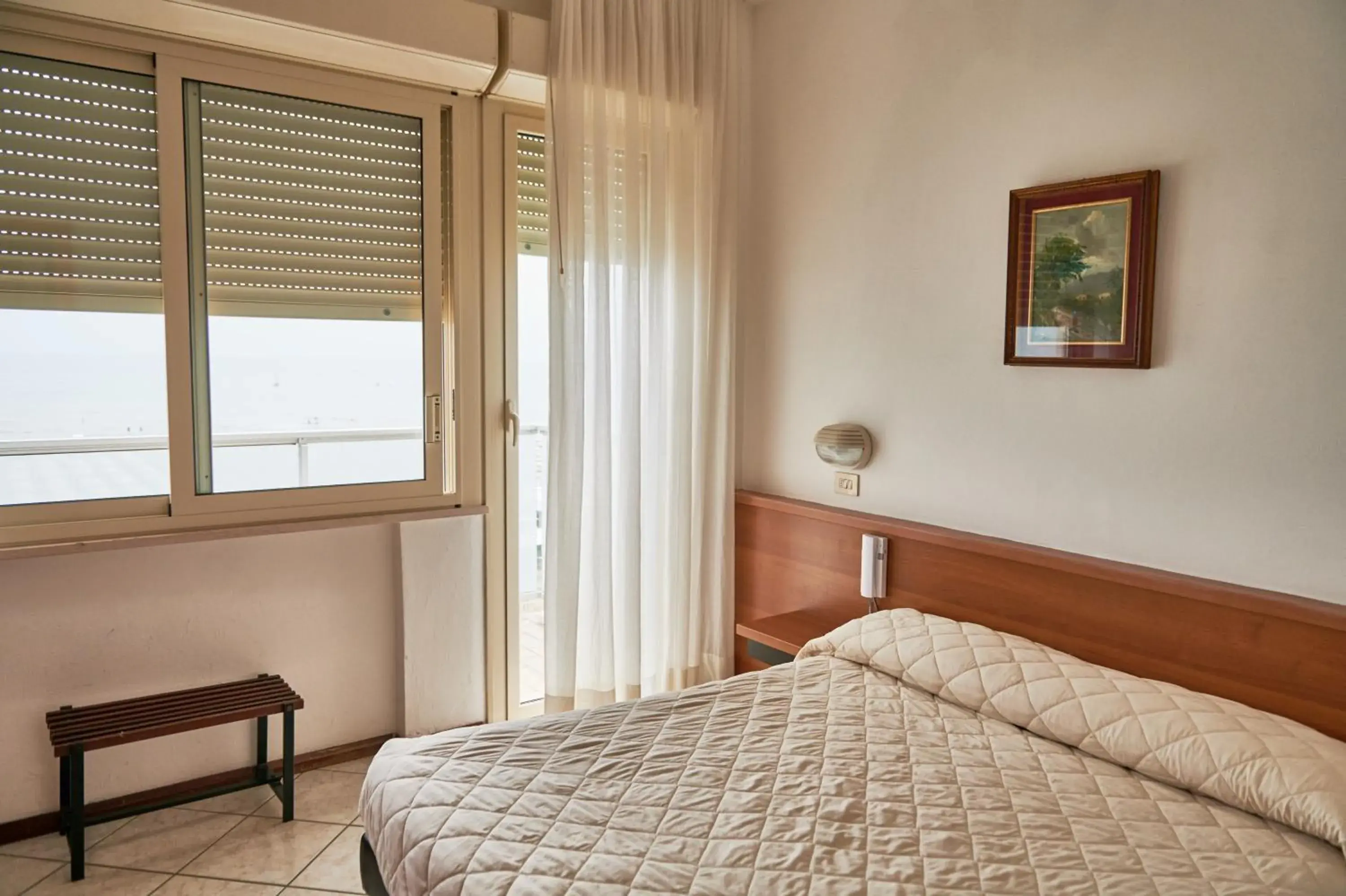 Bed in Hotel Caesar