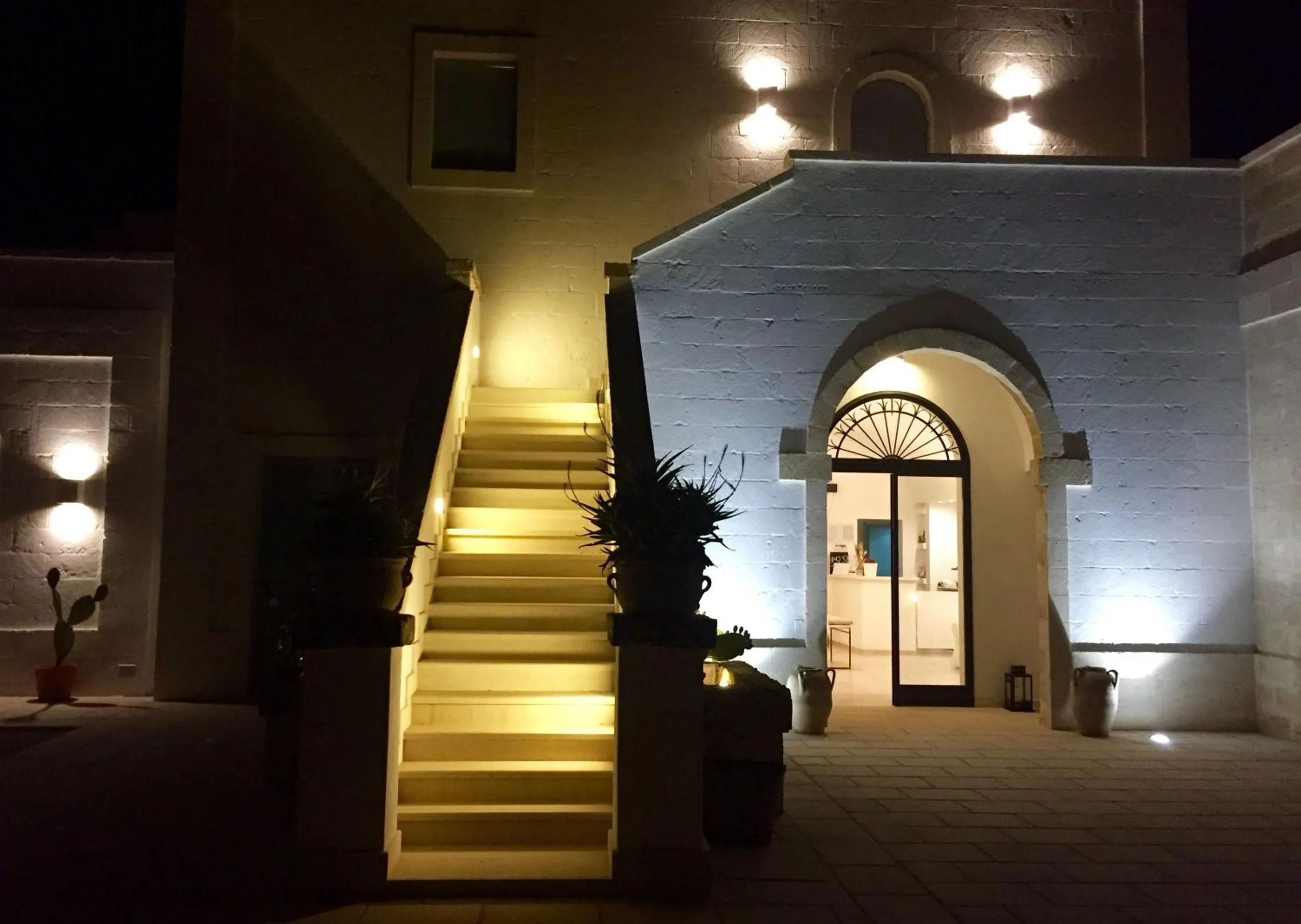 Facade/entrance in Masseria Fulcignano