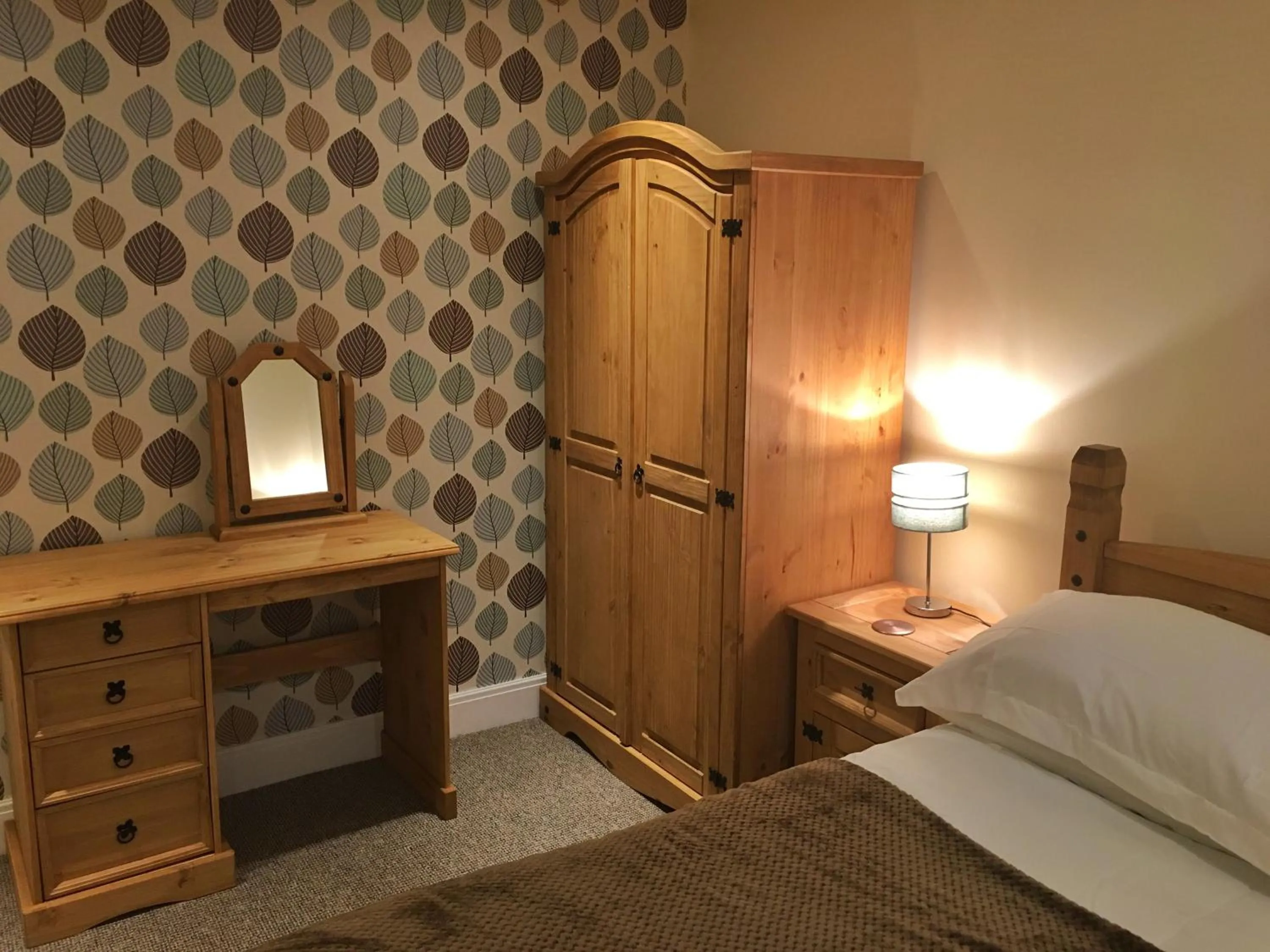 Decorative detail, Bed in Camelot Seafront Hotel
