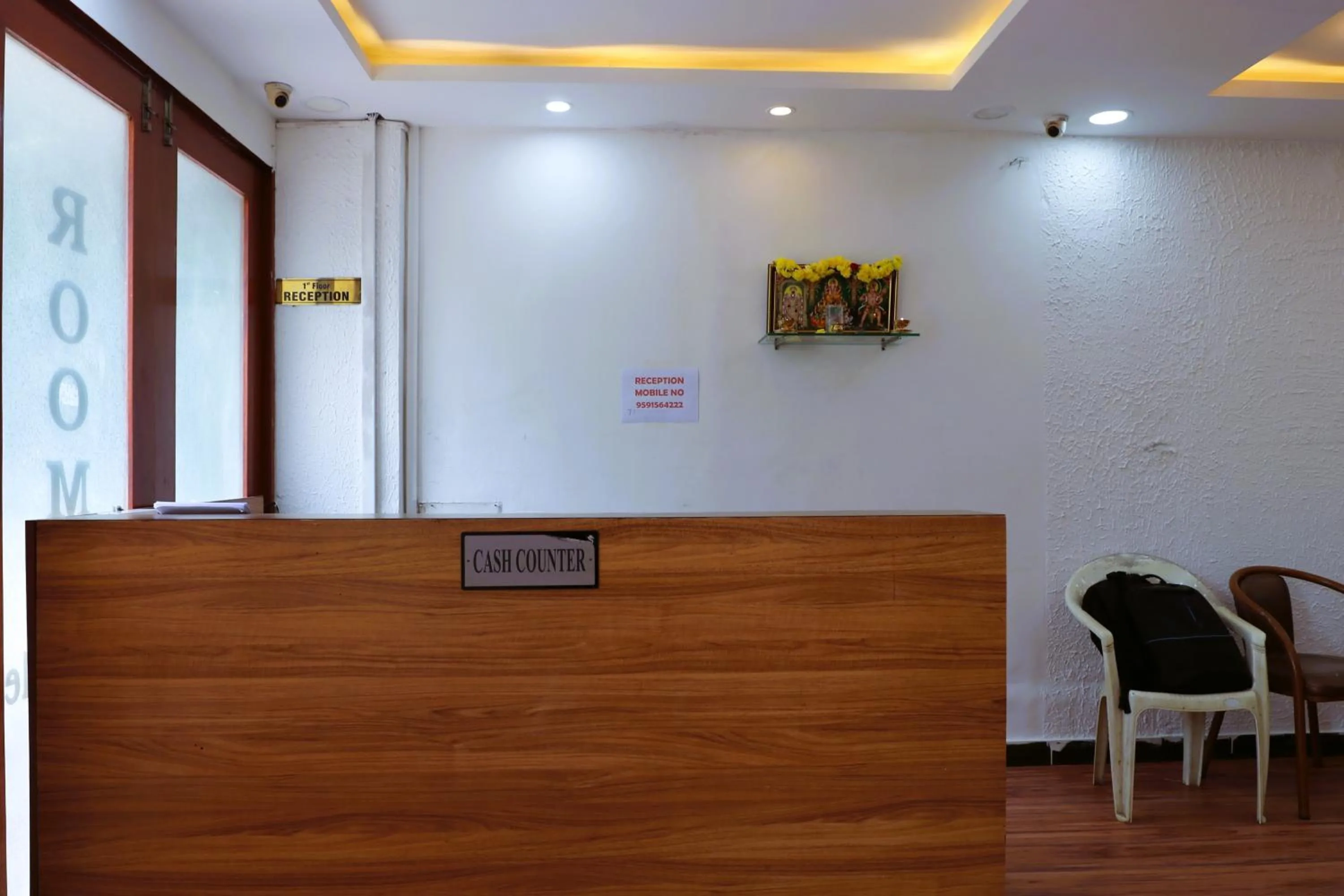 Lobby or reception in Sai Comforts Rooms