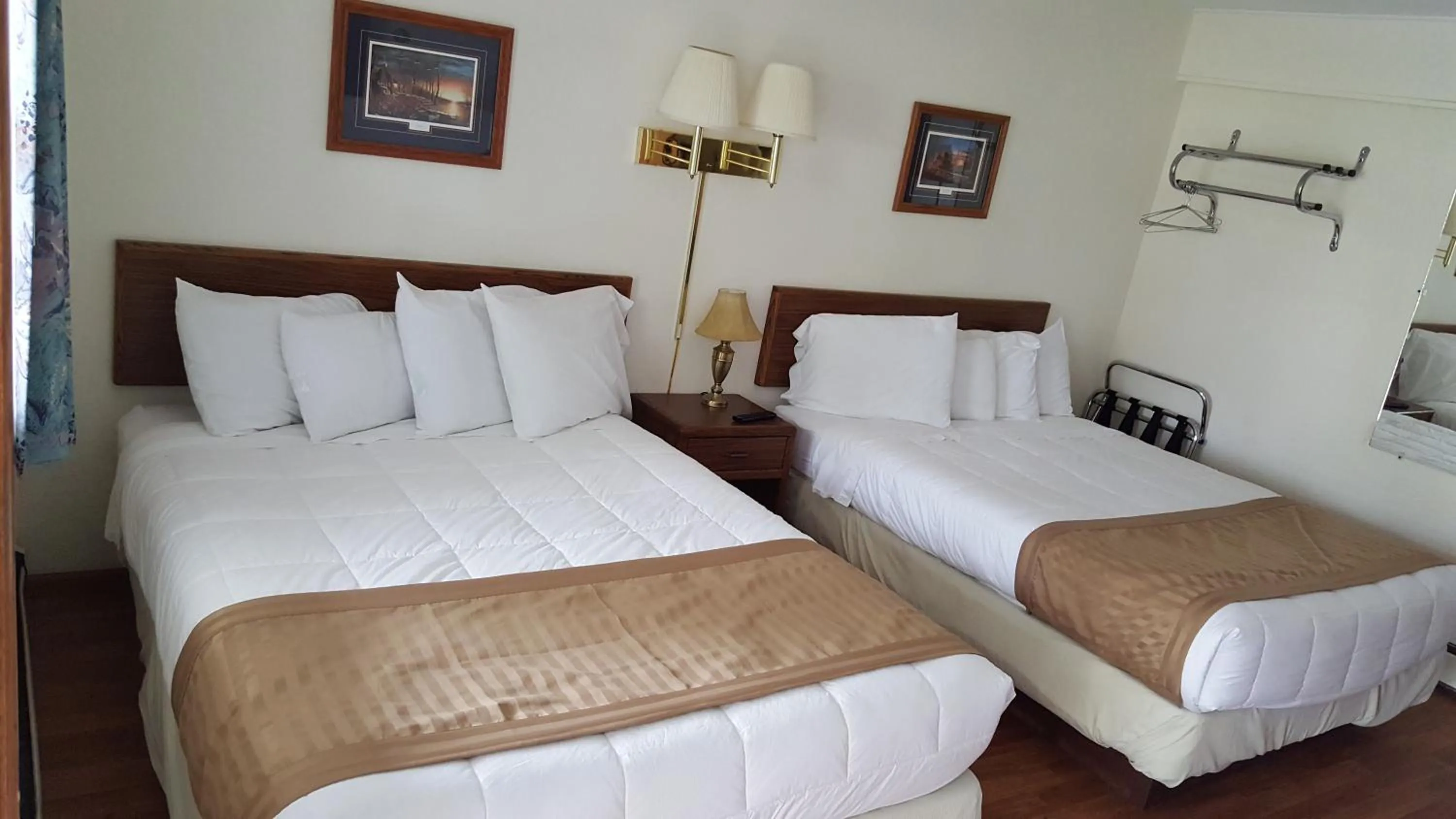 Bed in Budget Host Inn