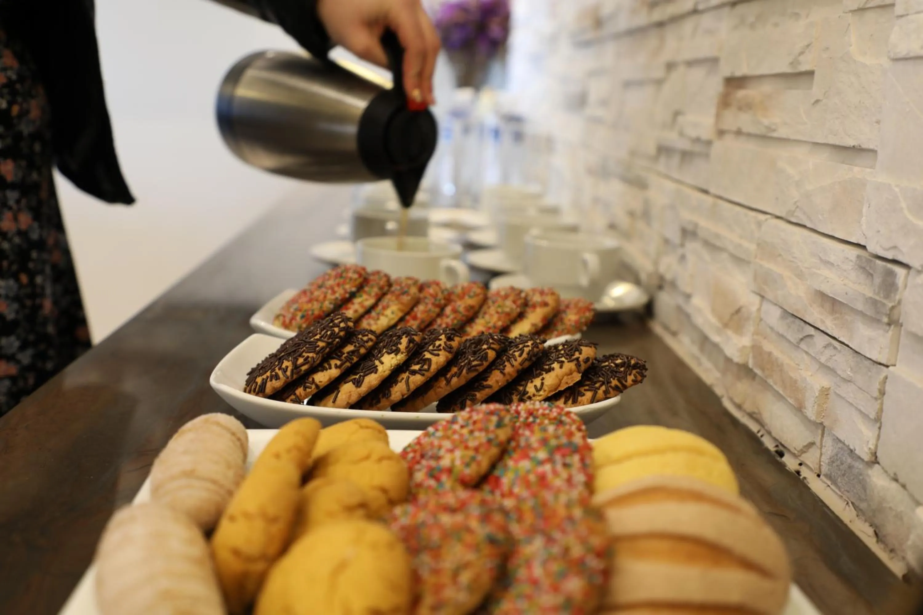 Breakfast in Hotel Santorian