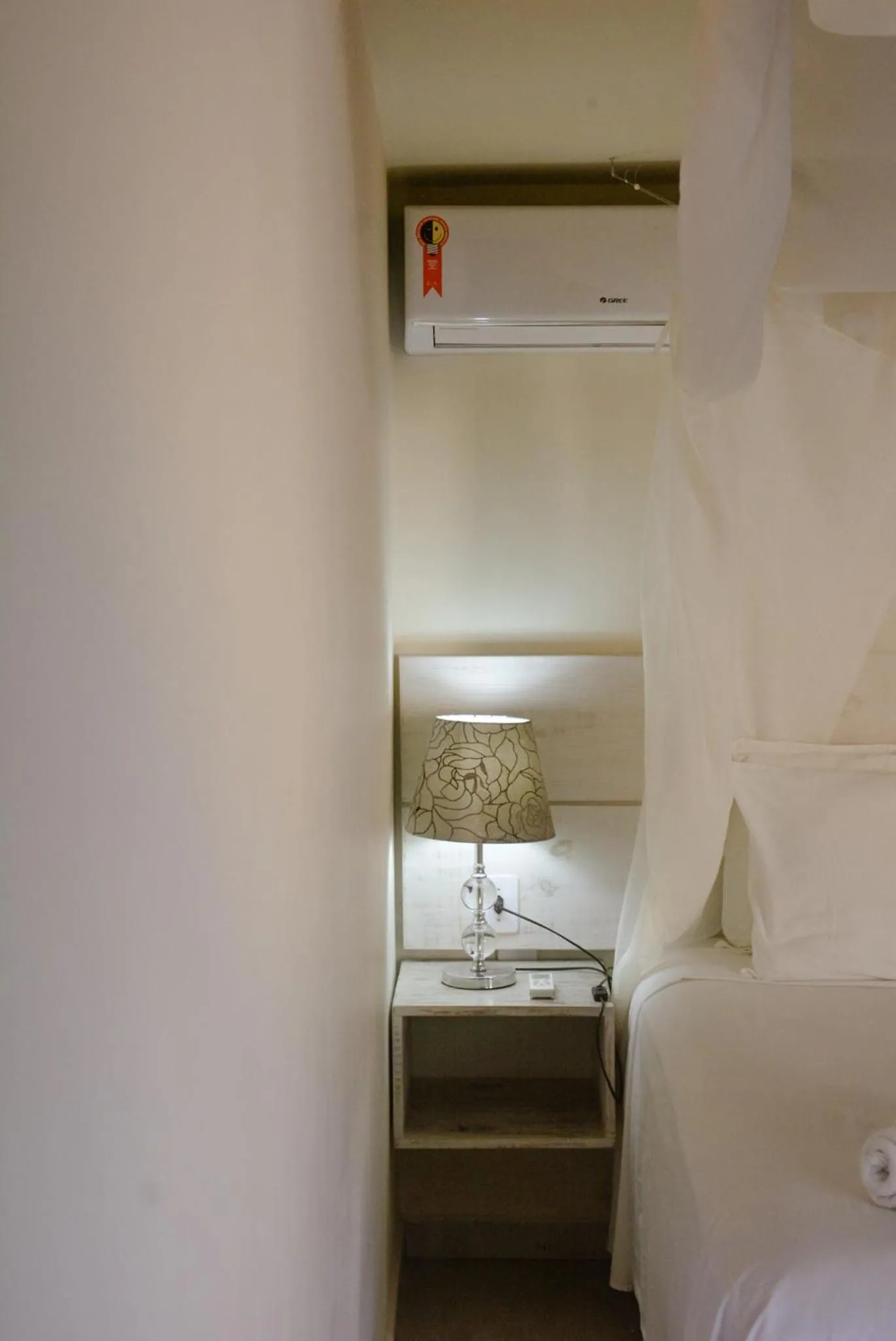 Bed in Pousada Zazen