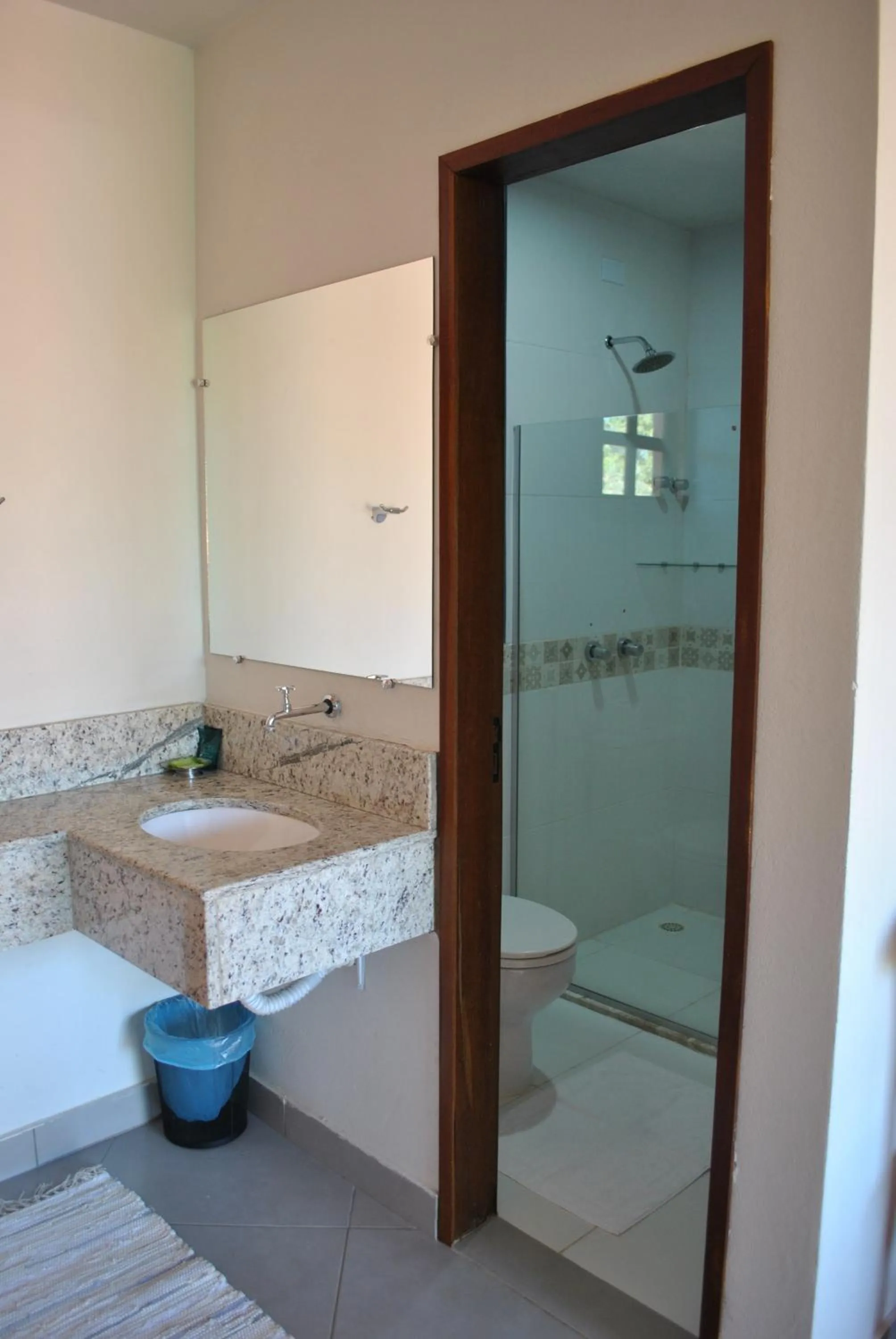 Bathroom in Pousada Zazen